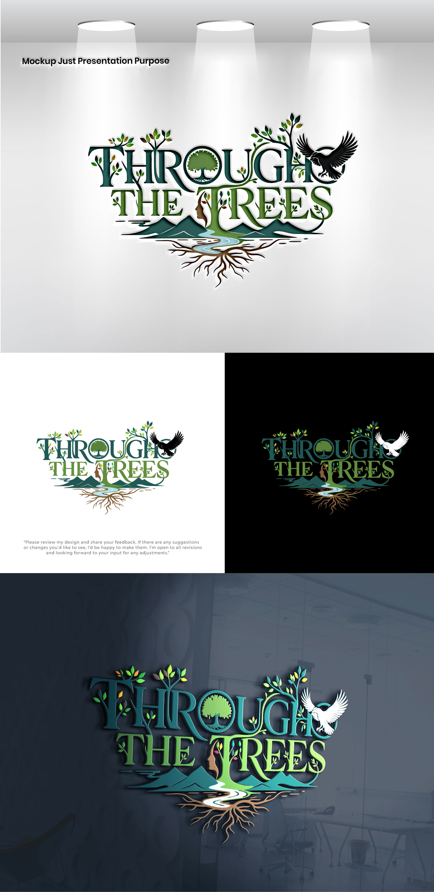 Logo Design by VectorForge for Through the Trees | Design #36470400