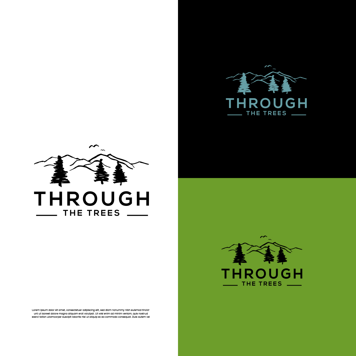 Logo Design by DesignSNW for Through the Trees | Design #36427876