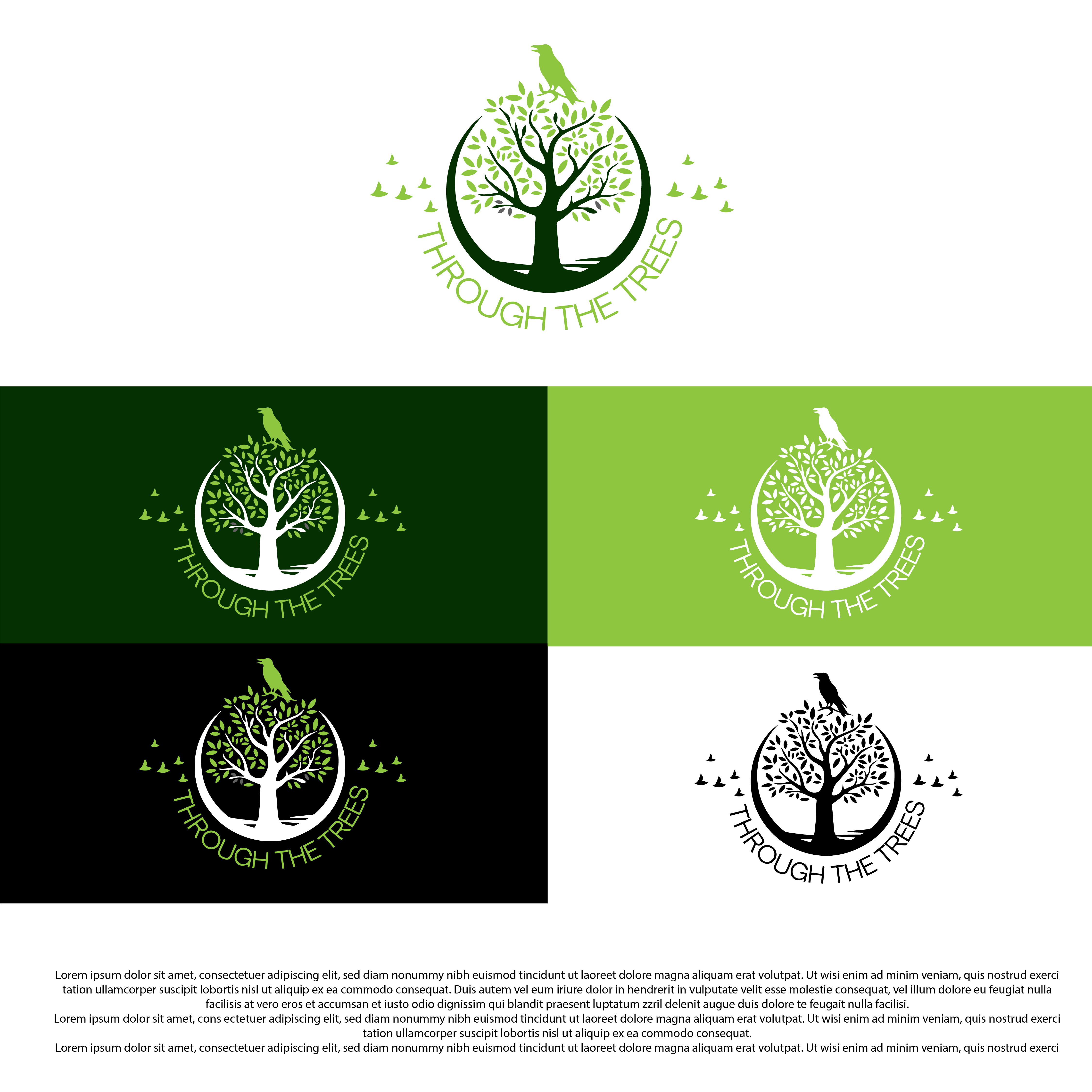 Logo Design by Shariqology for Through the Trees | Design #36407691