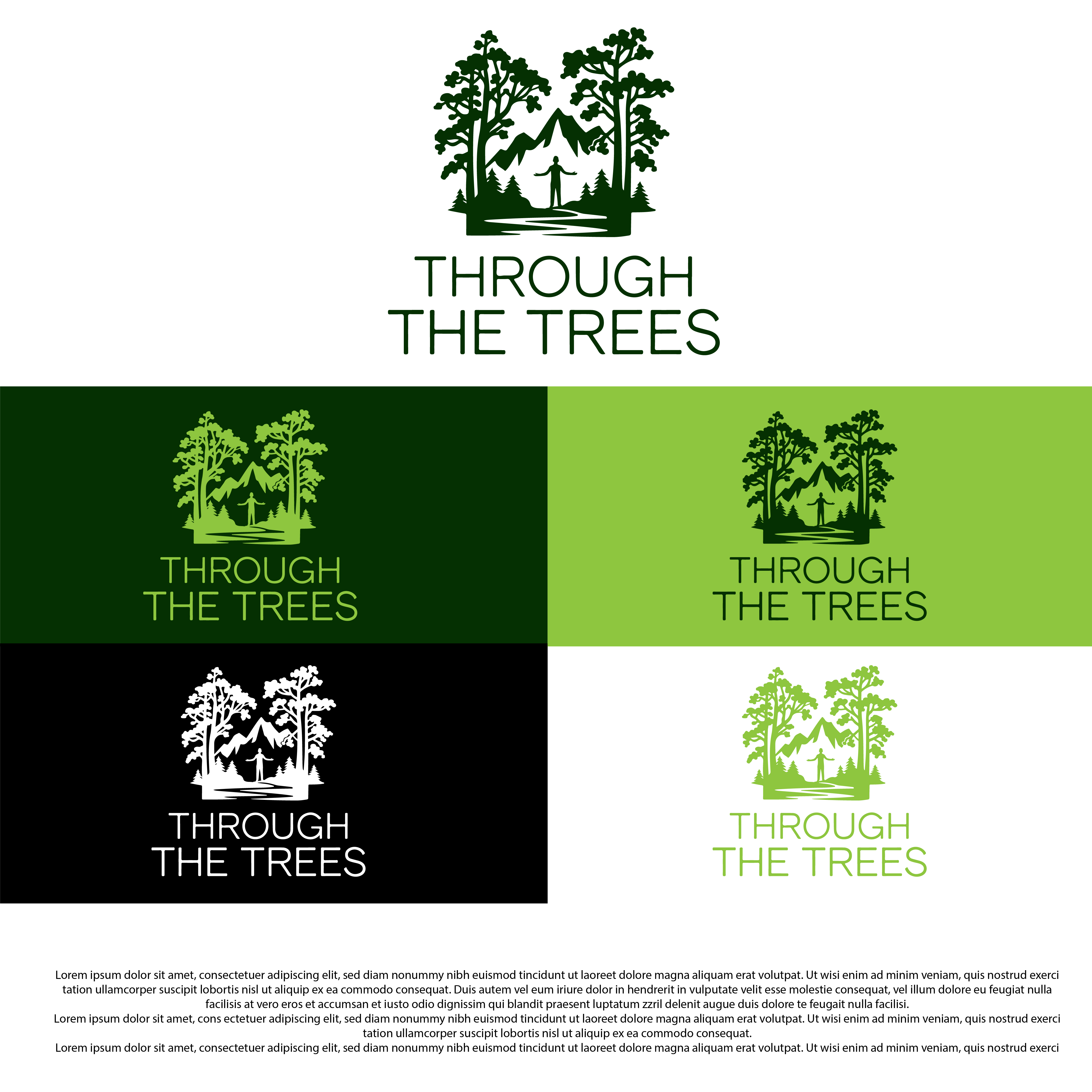 Logo Design by Shariqology for Through the Trees | Design #36407694