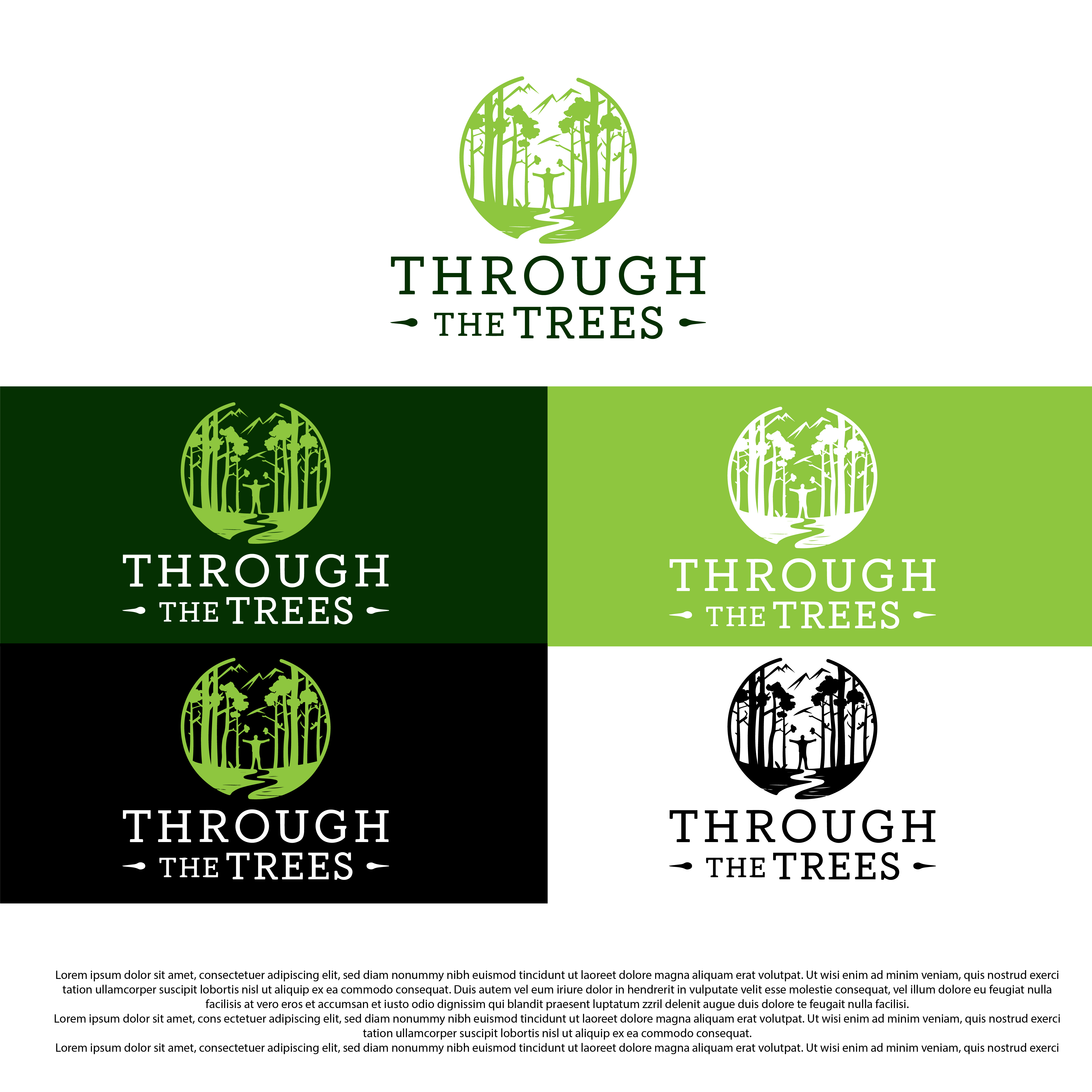 Logo Design by Shariqology for Through the Trees | Design #36407712