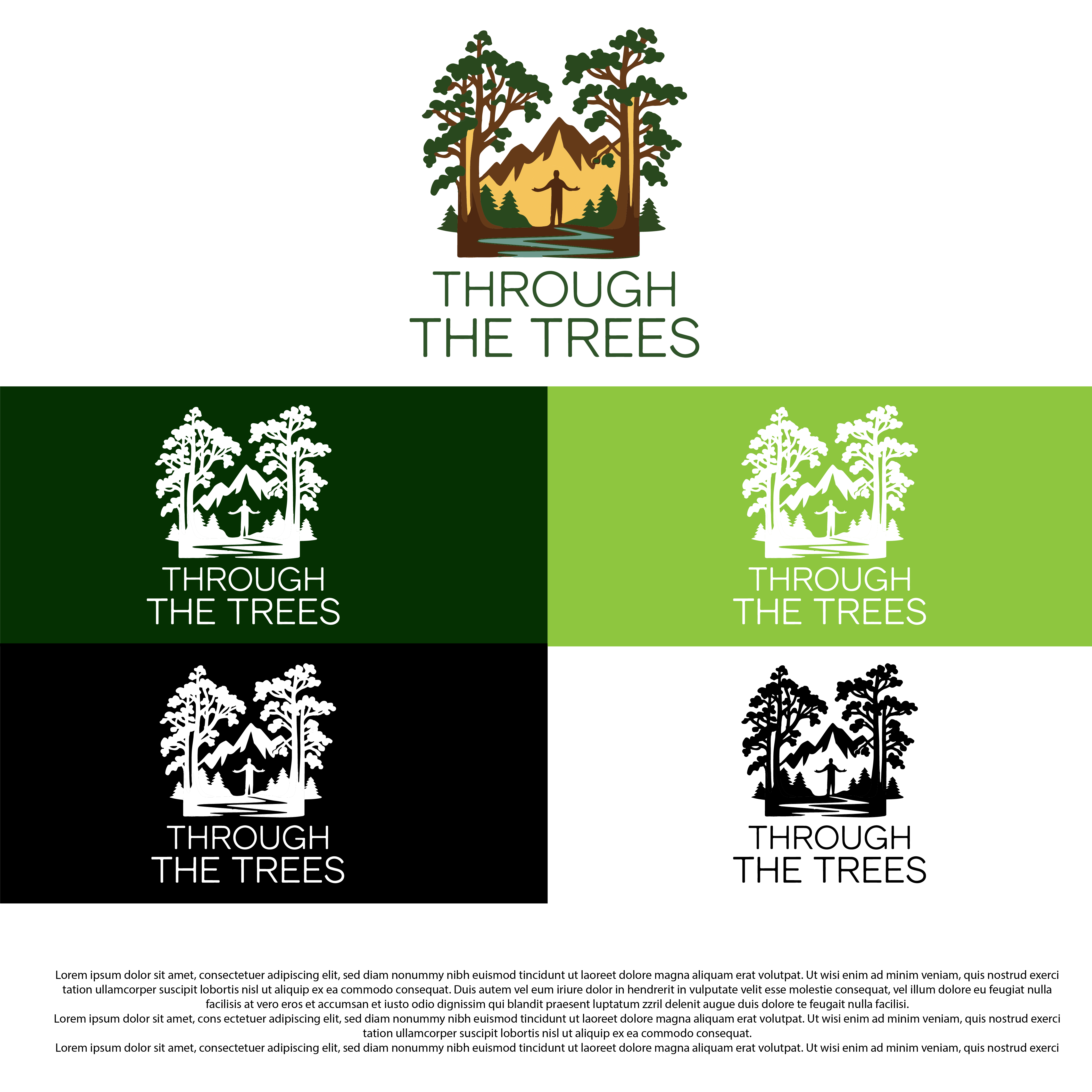 Logo Design by Shariqology for Through the Trees | Design #36409716