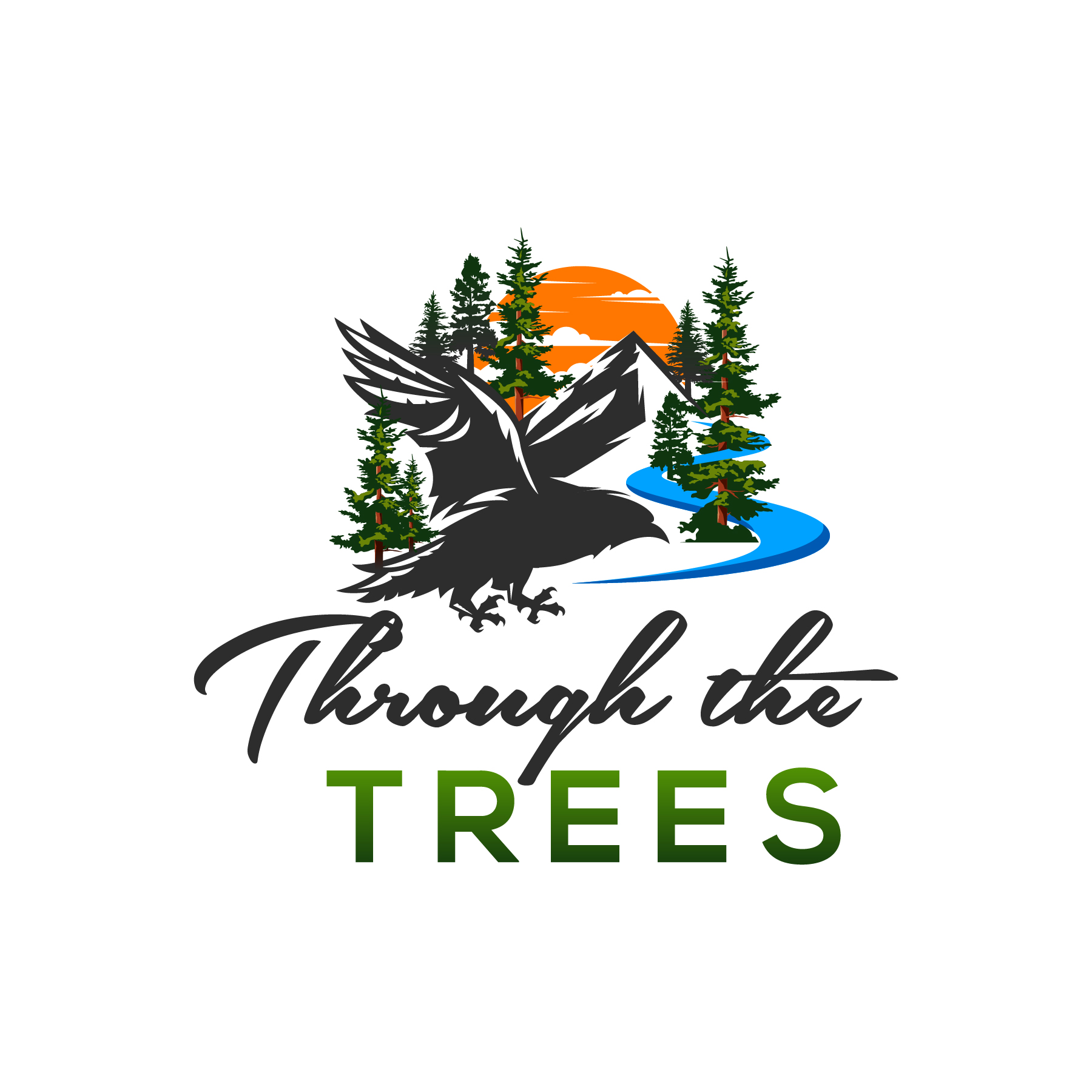 Logo Design by debdesign for Through the Trees | Design #36432380