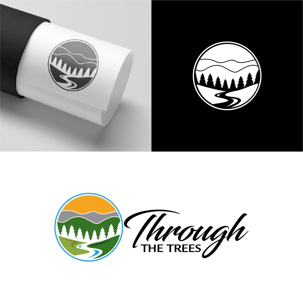 Logo Design by fly  design for Through the Trees | Design #36413839