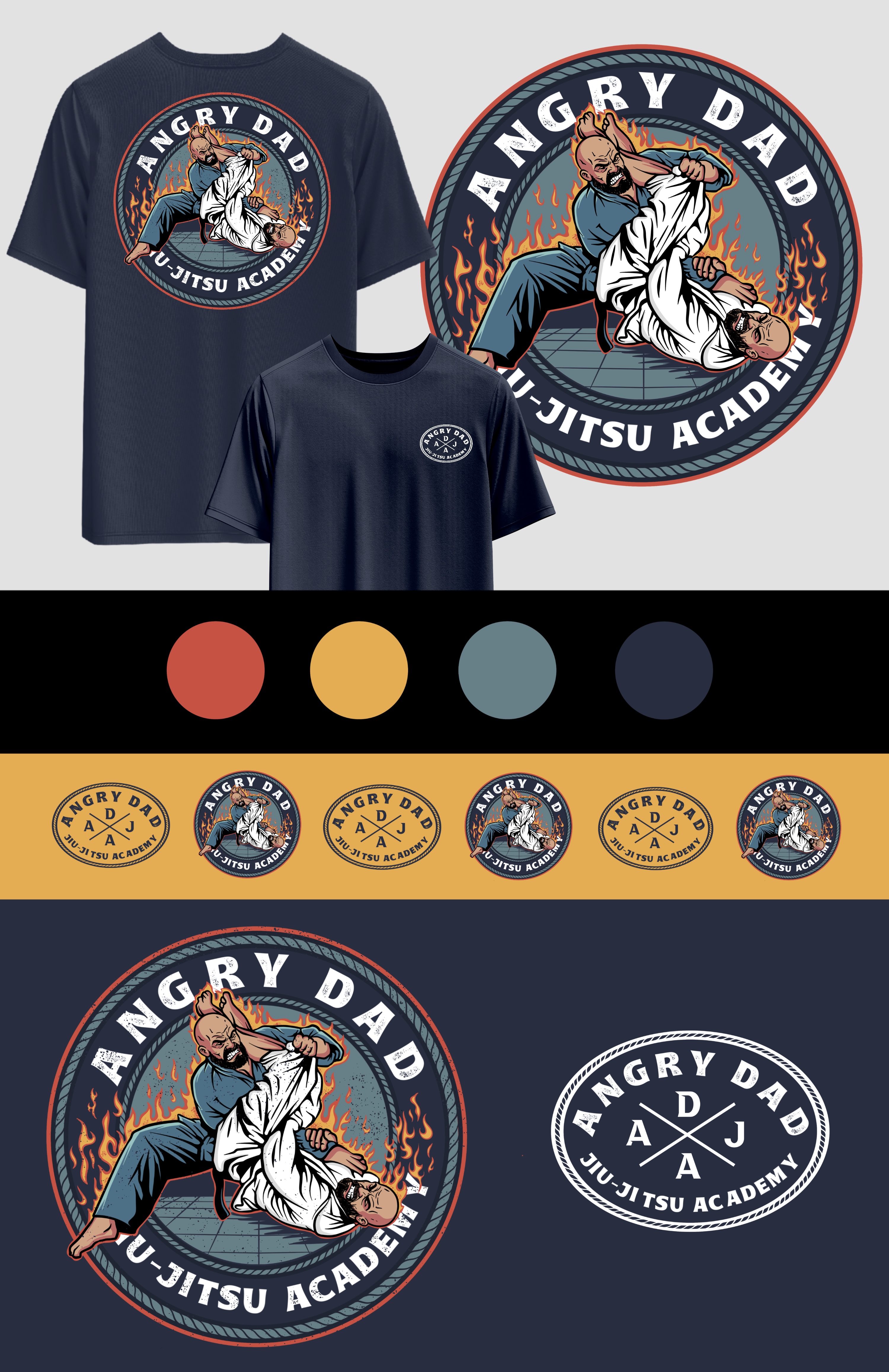 T-shirt Design by Letterdot for Twin Tigers Martial Arts | Design #36417794