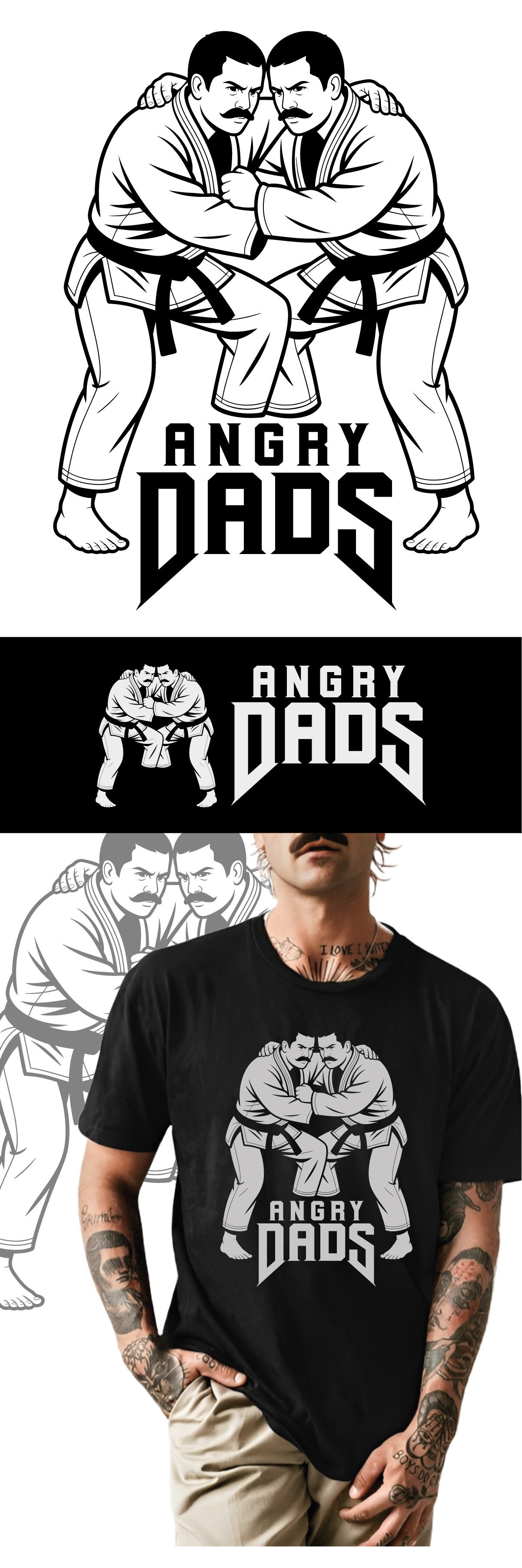 T-shirt Design by mounir.co for Twin Tigers Martial Arts | Design #36417964