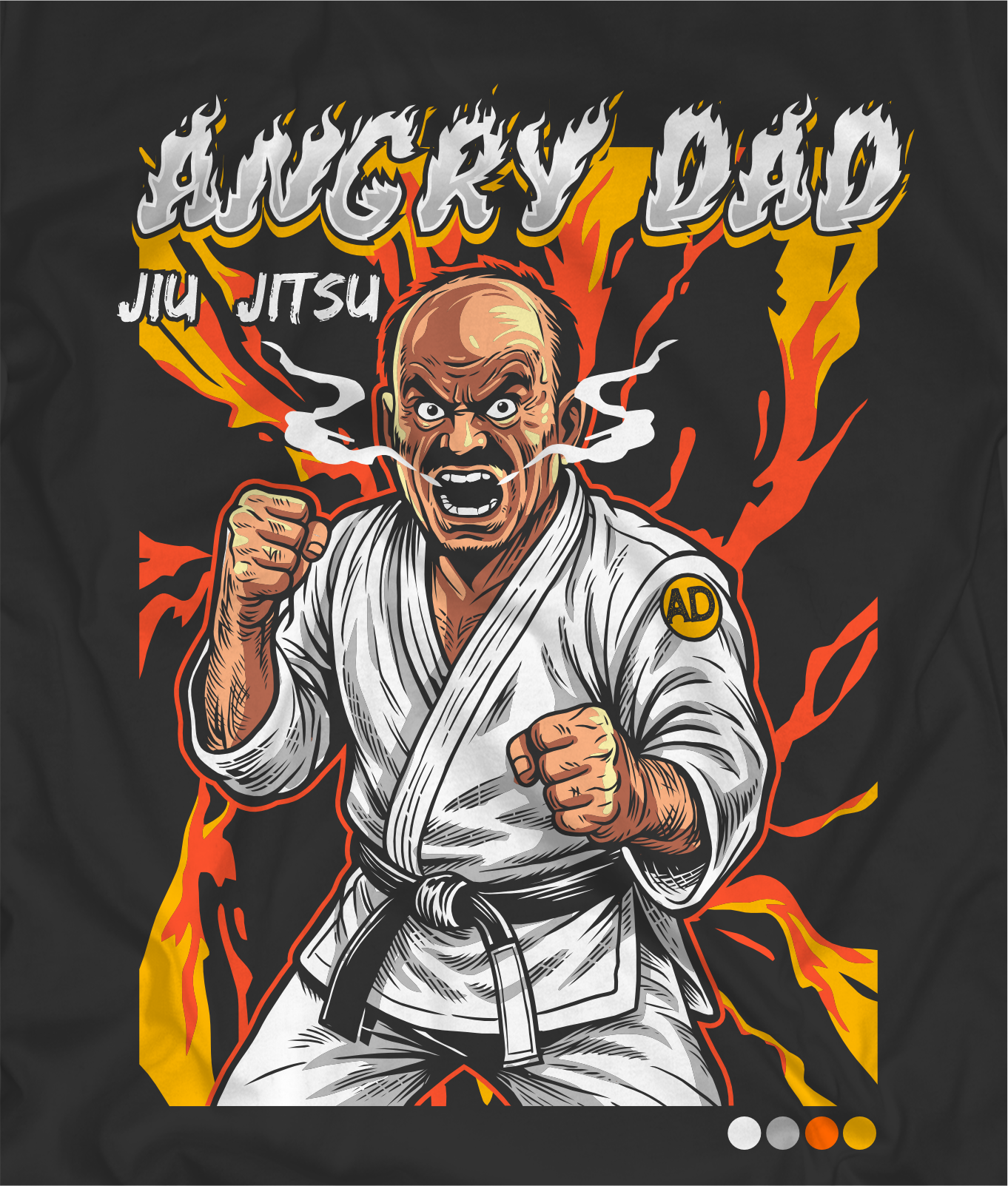 T-shirt Design by Yakuza20 for Twin Tigers Martial Arts | Design #36414379