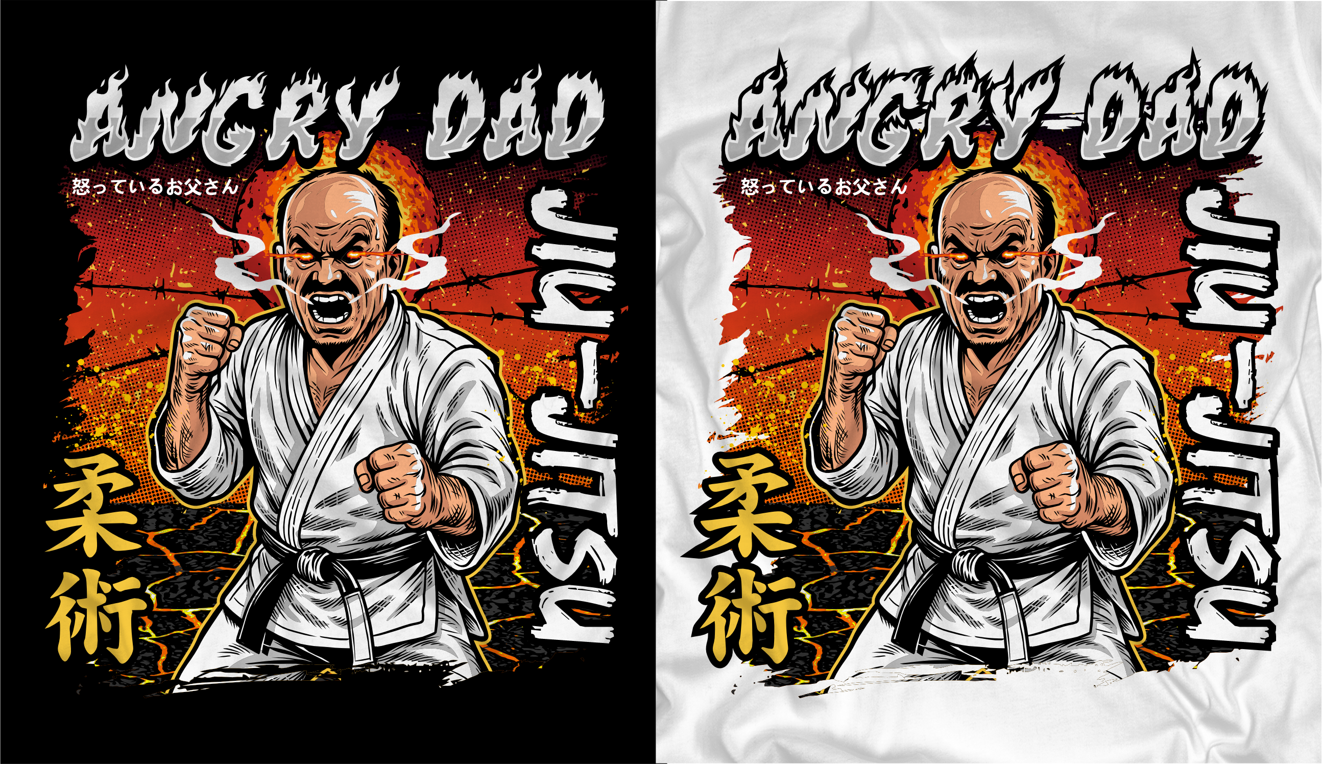 T-shirt Design by Yakuza20 for Twin Tigers Martial Arts | Design #36418353