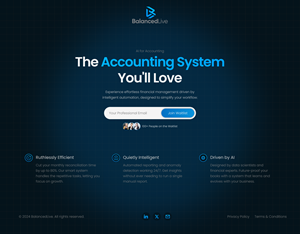 Landing Page Design by EPF98Designs