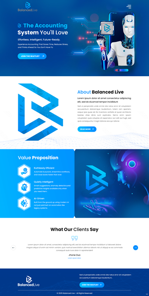 Diseño de Página de Aterrizaje por pb para este proyecto | Diseño: #36414617