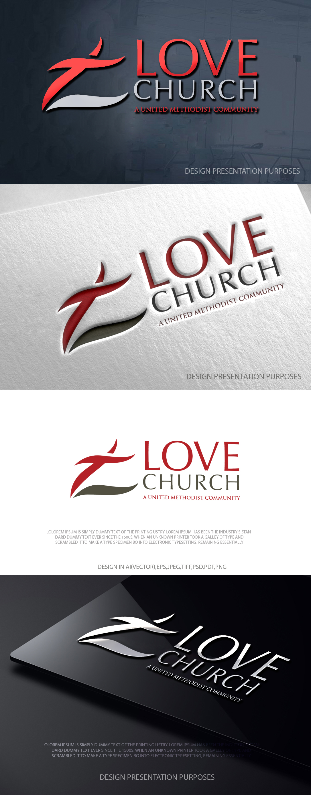 Logo Design by zebronicgraphic for Cason United Methodist Church | Design #36422304