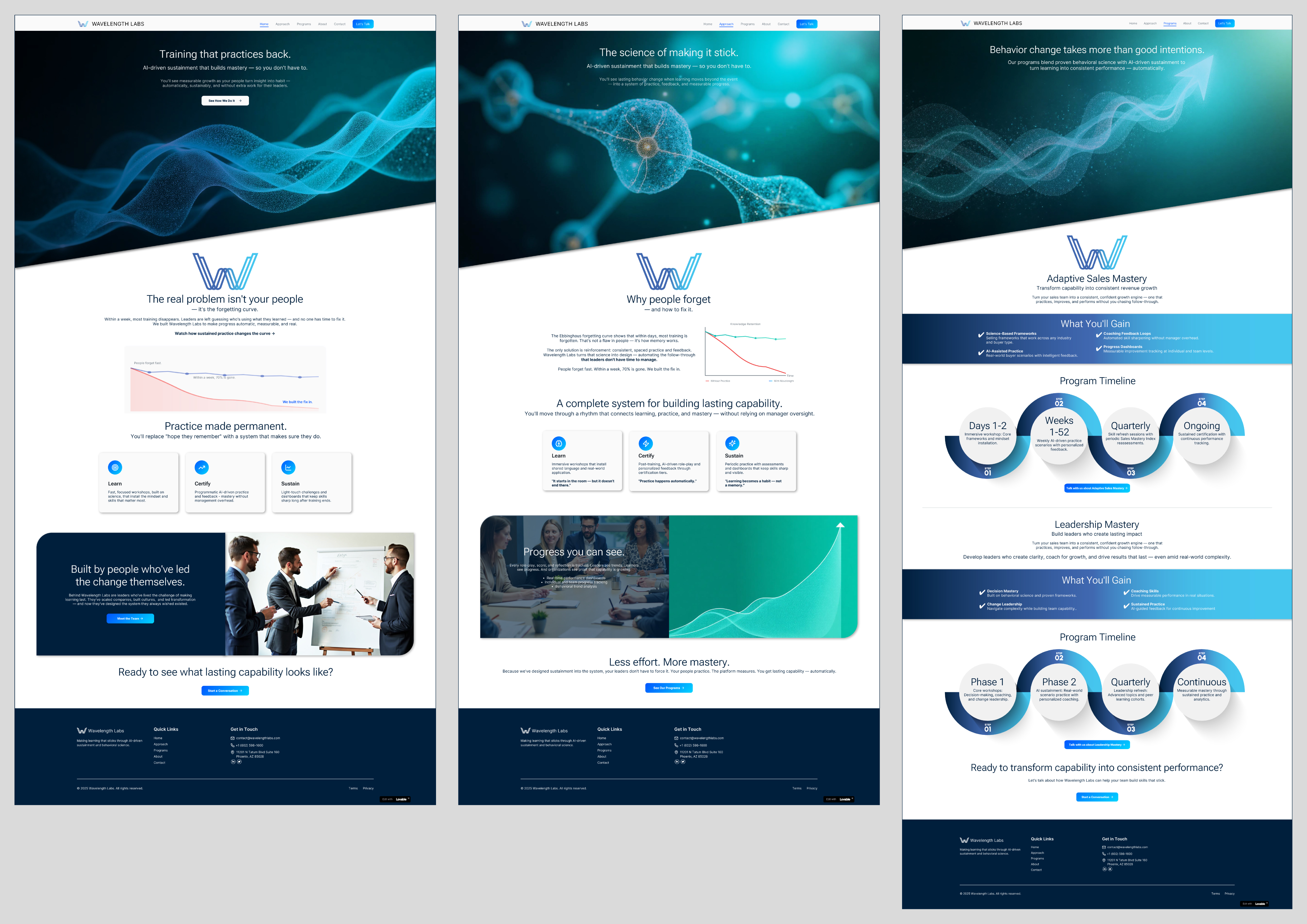 Web Design by MarkoE for this project | Design #36419193