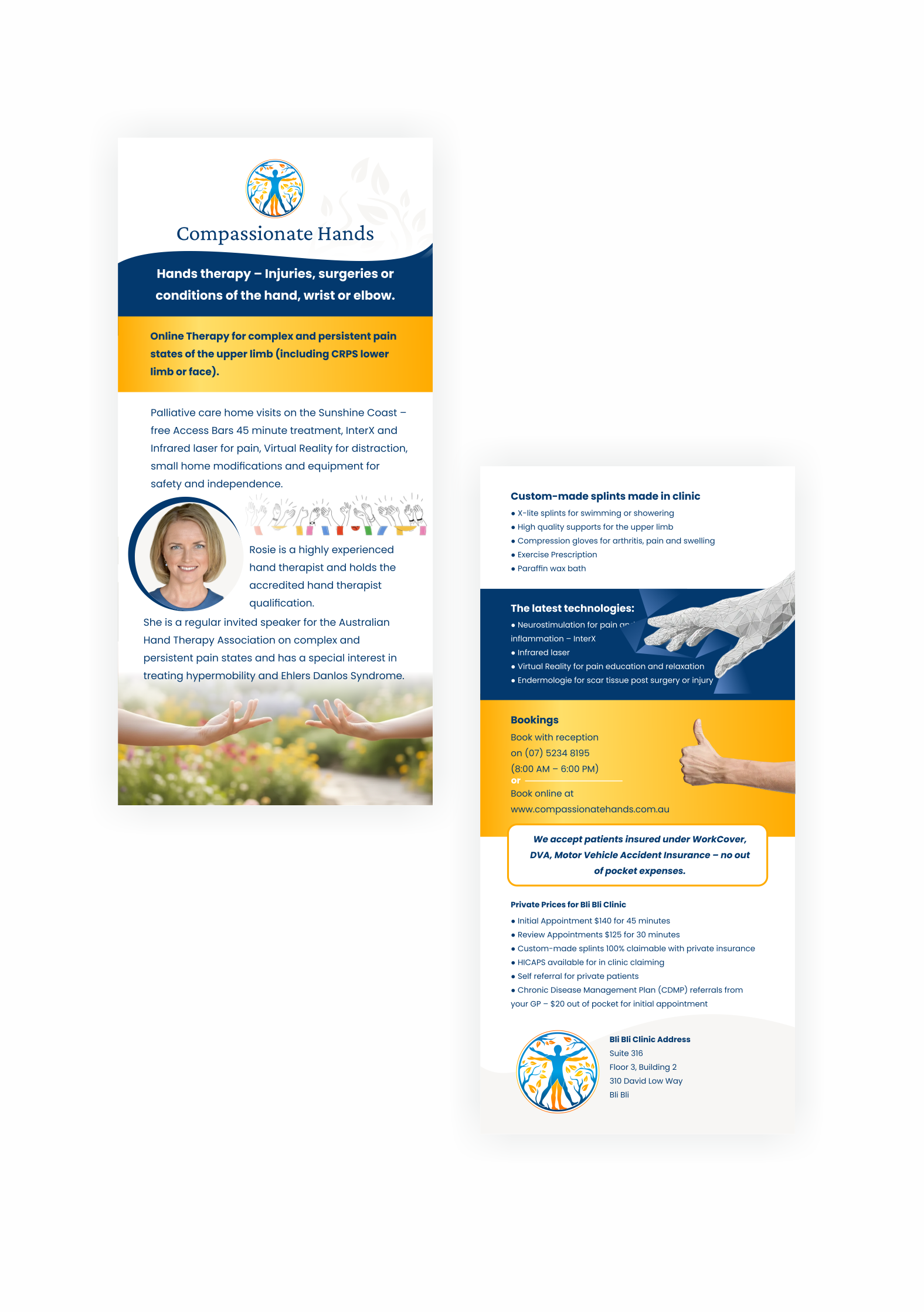 Flyer Design by *mary for Compassionate Hands | Design #36417121