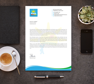 Letterhead Design by Expert Bappy for this project | Design: #36417592