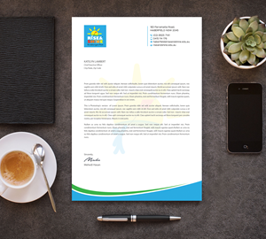 Letterhead Design by Expert Bappy for this project | Design: #36417661