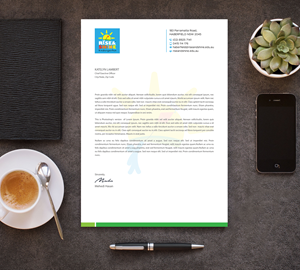 Letterhead Design by Expert Bappy for this project | Design: #36417679