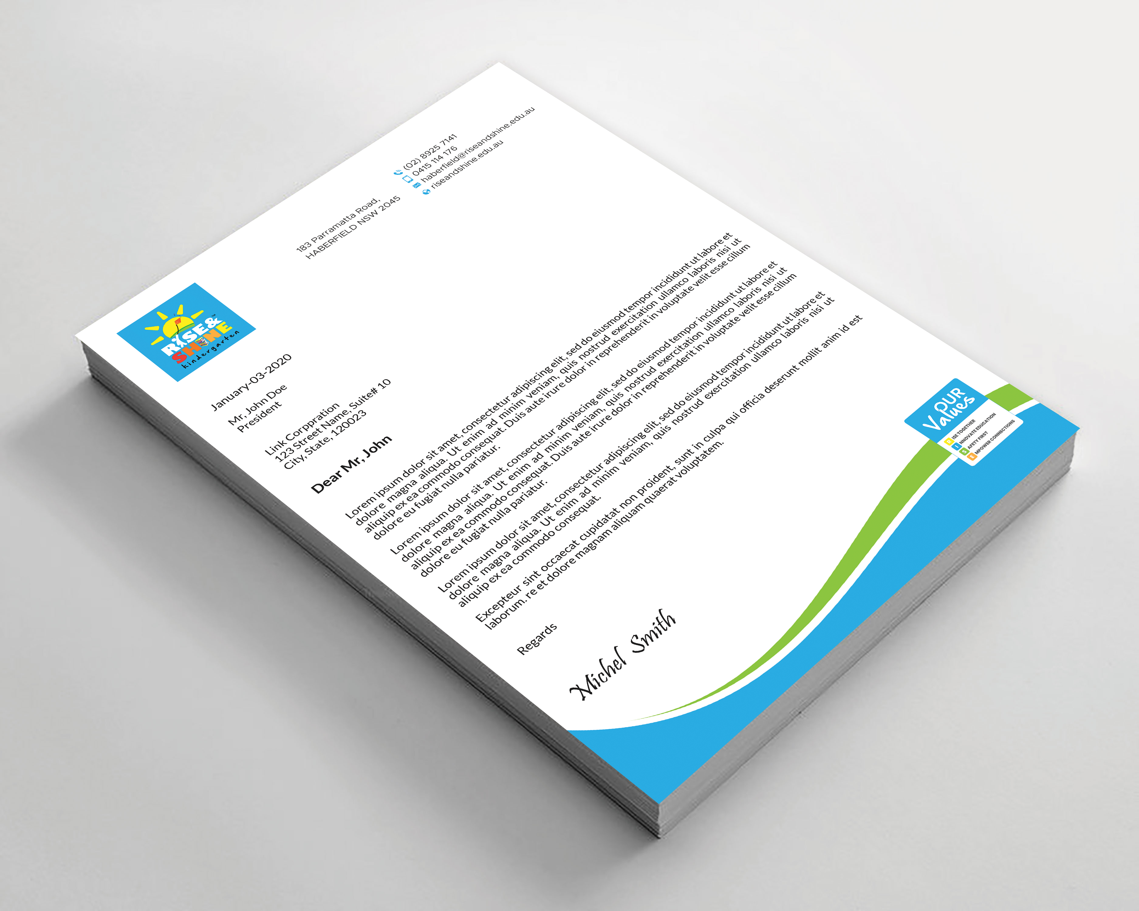 Briefkopf-Design von Expert Bappy für dieses Projekt | Design #36419809