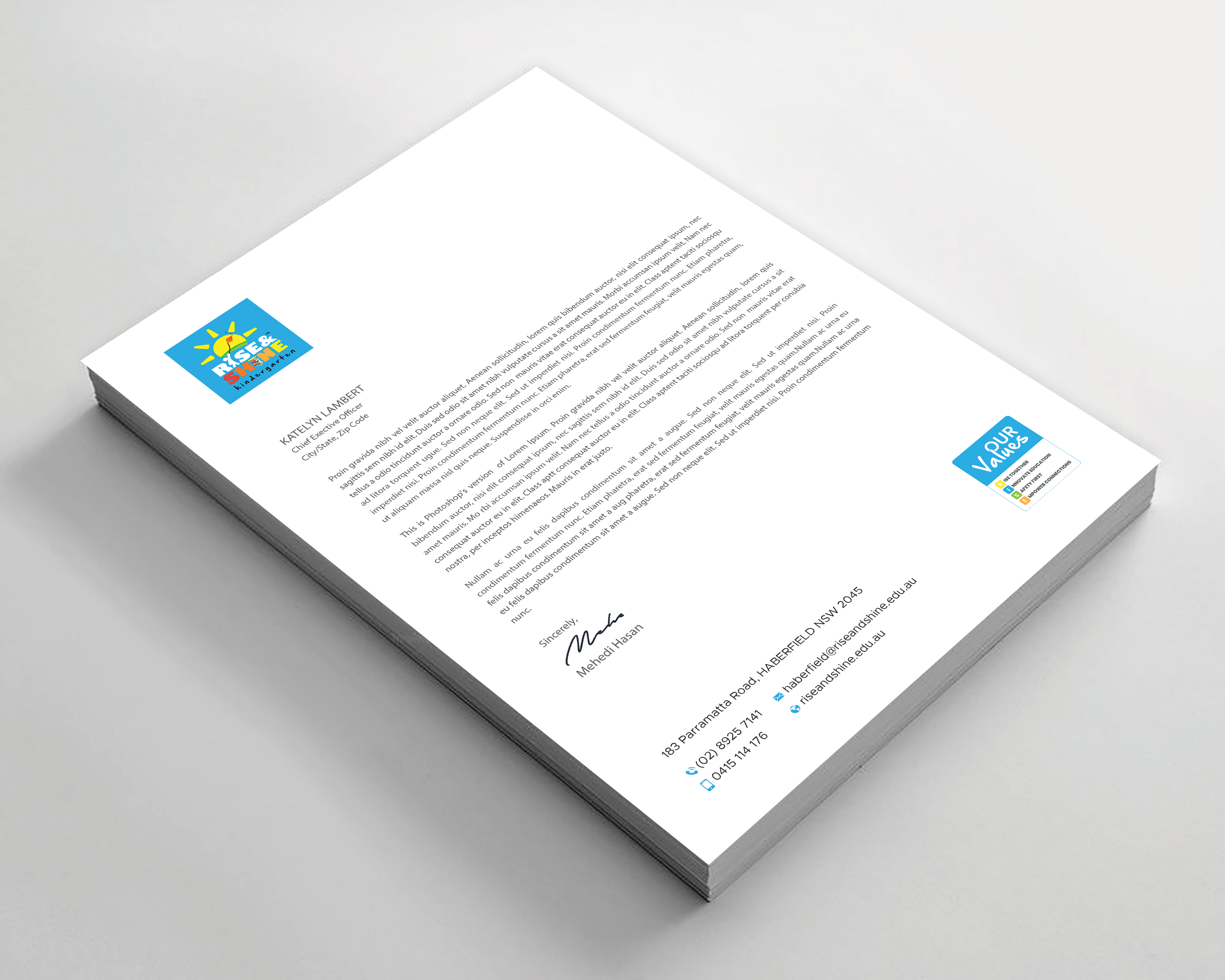 Briefkopf-Design von Expert Bappy für dieses Projekt | Design #36419919