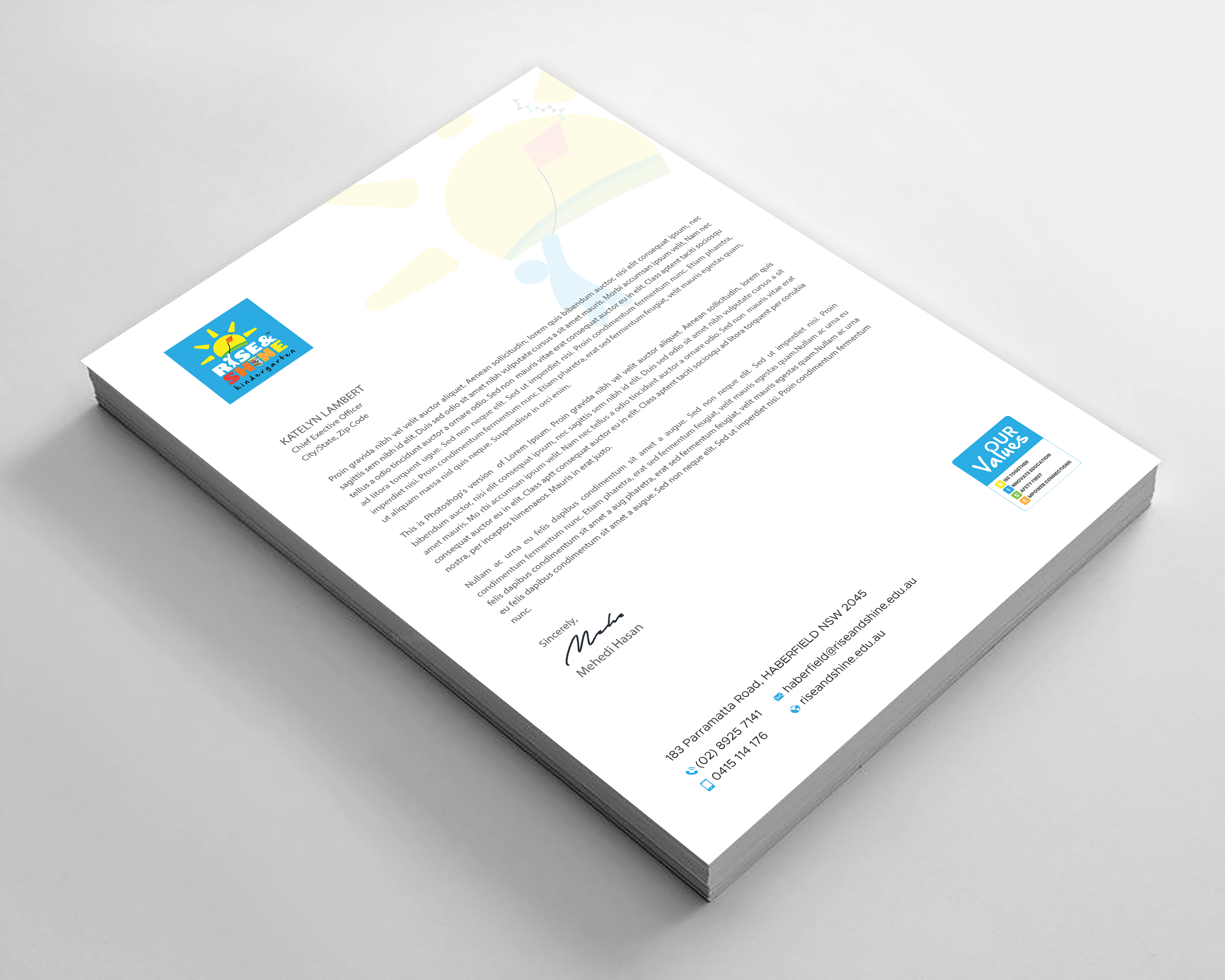 Briefkopf-Design von Expert Bappy für dieses Projekt | Design #36419920