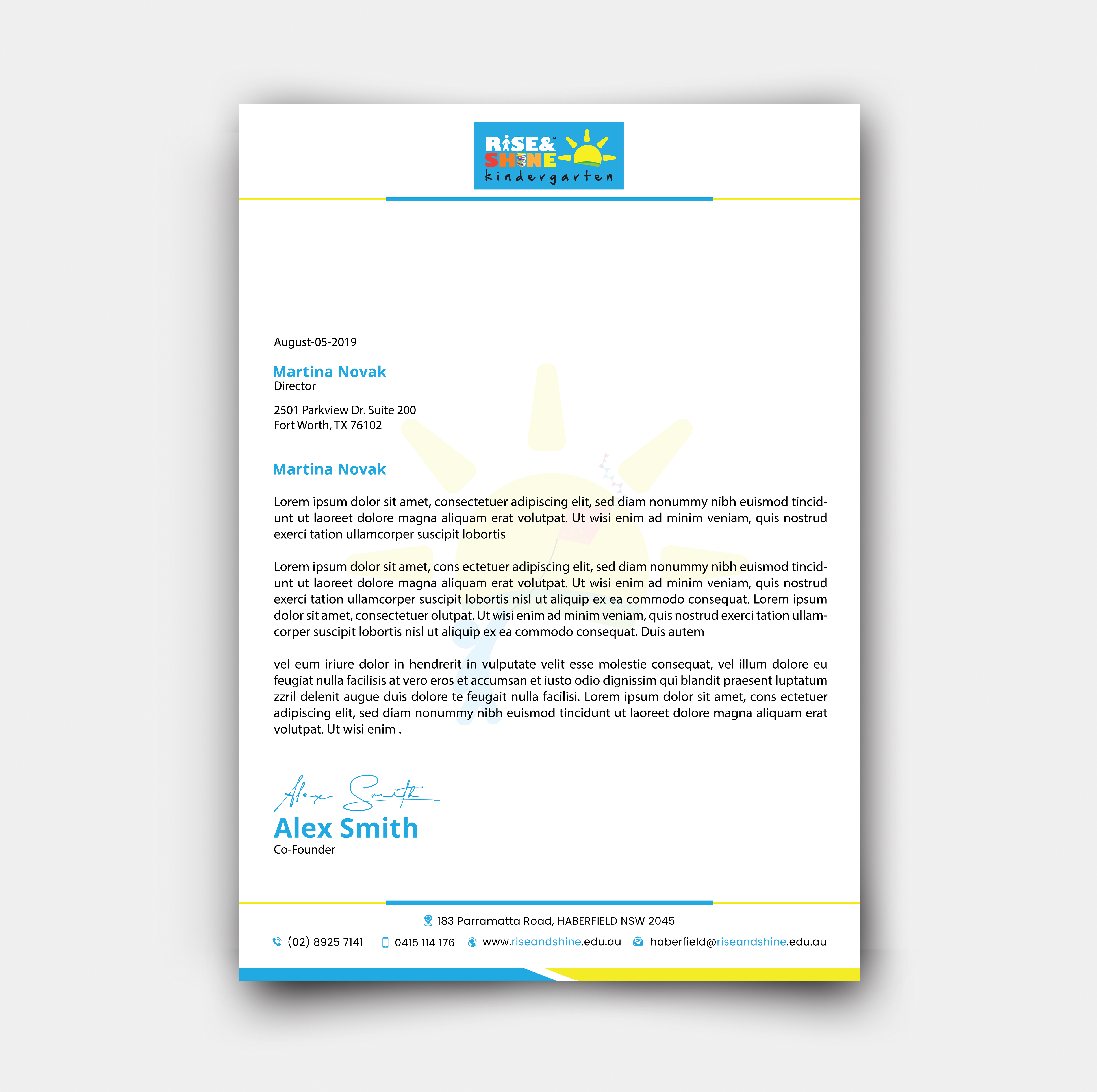 Briefkopf-Design von DesignerShahadat für dieses Projekt | Design #36418667