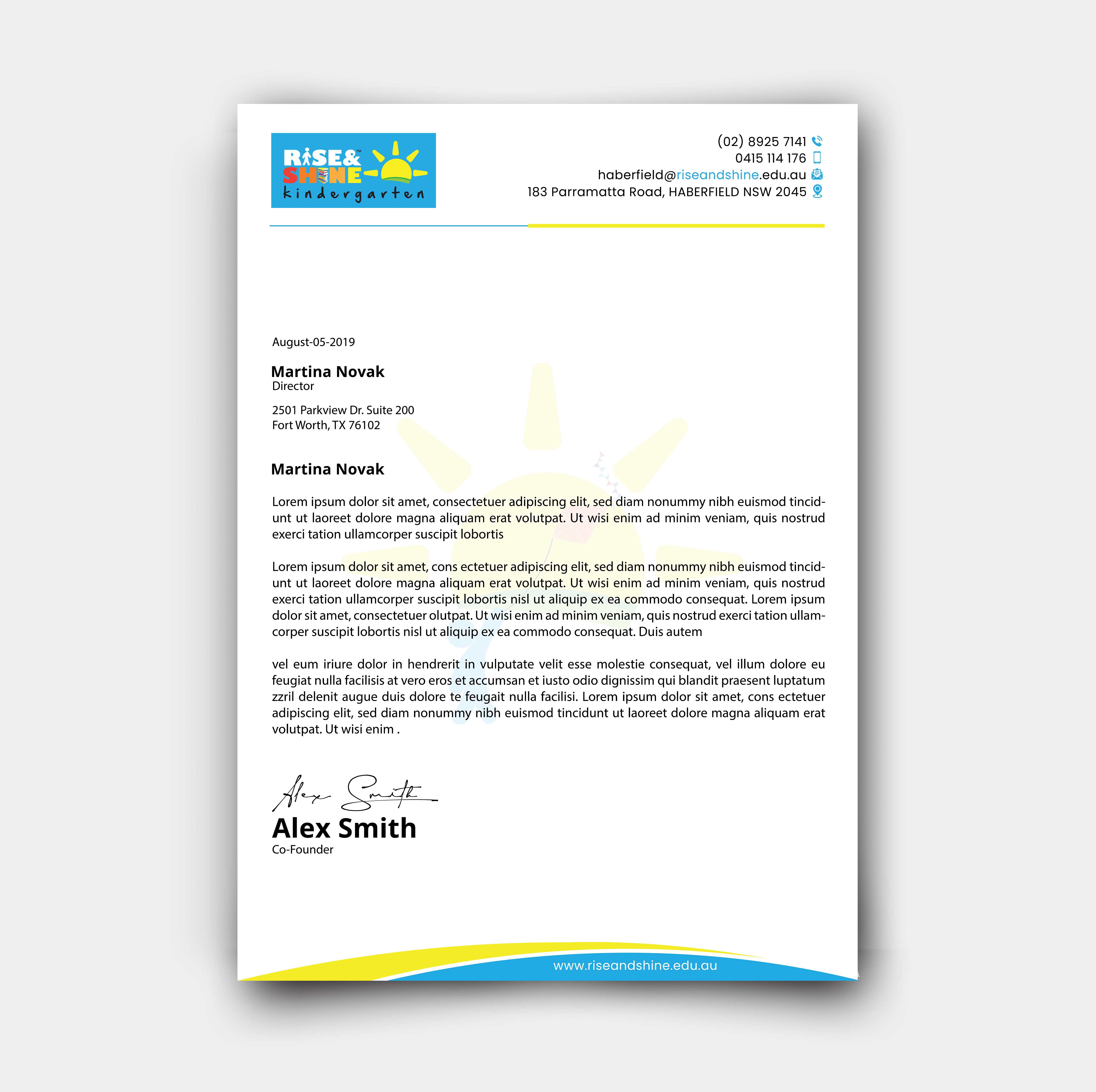 Briefkopf-Design von DesignerShahadat für dieses Projekt | Design #36418720