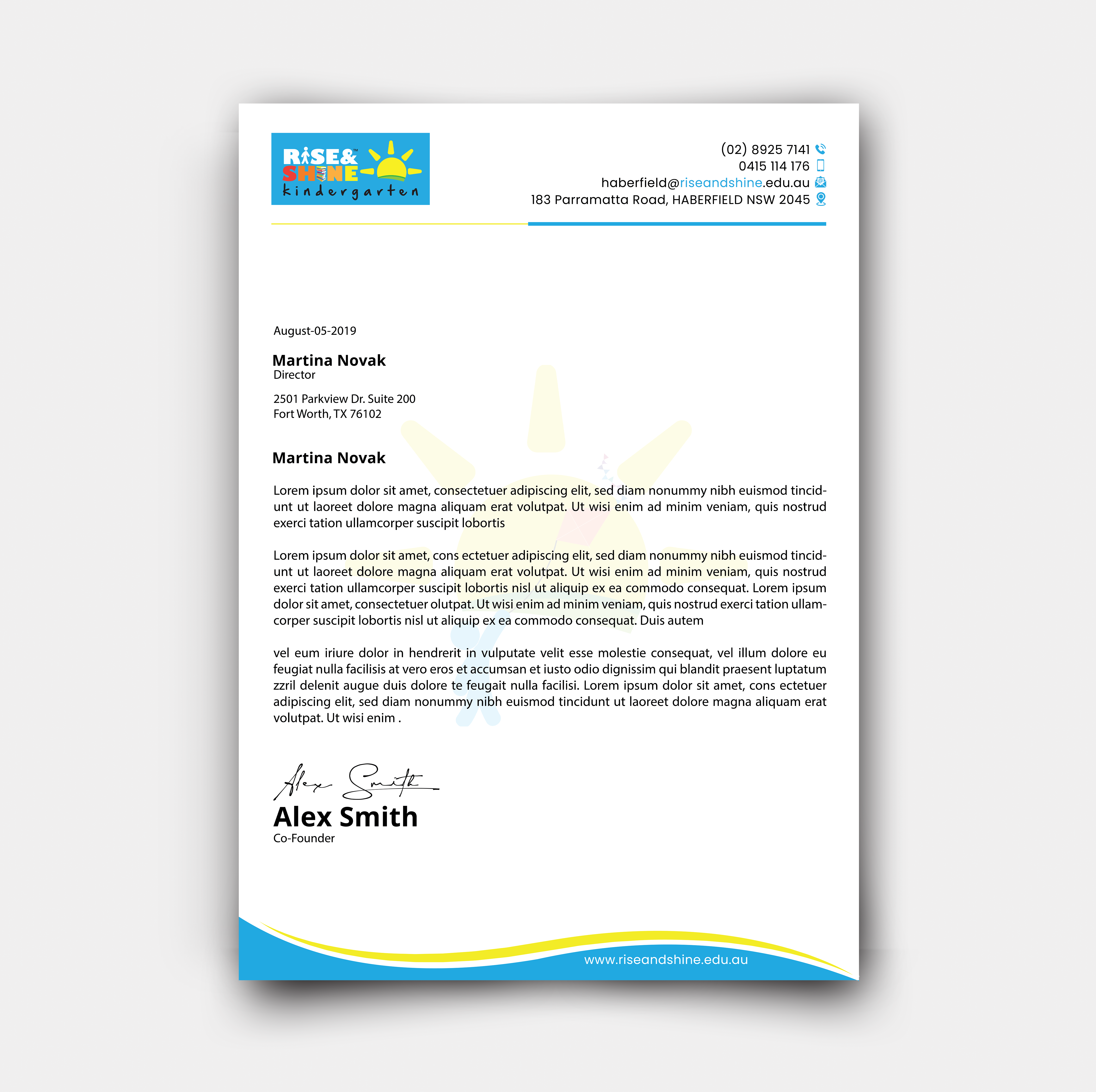 Briefkopf-Design von DesignerShahadat für dieses Projekt | Design #36418723