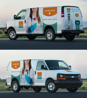 Diseño de Rotulación de Vehículo por Kira Graphics para elebrand-LFG | Diseño #36455254