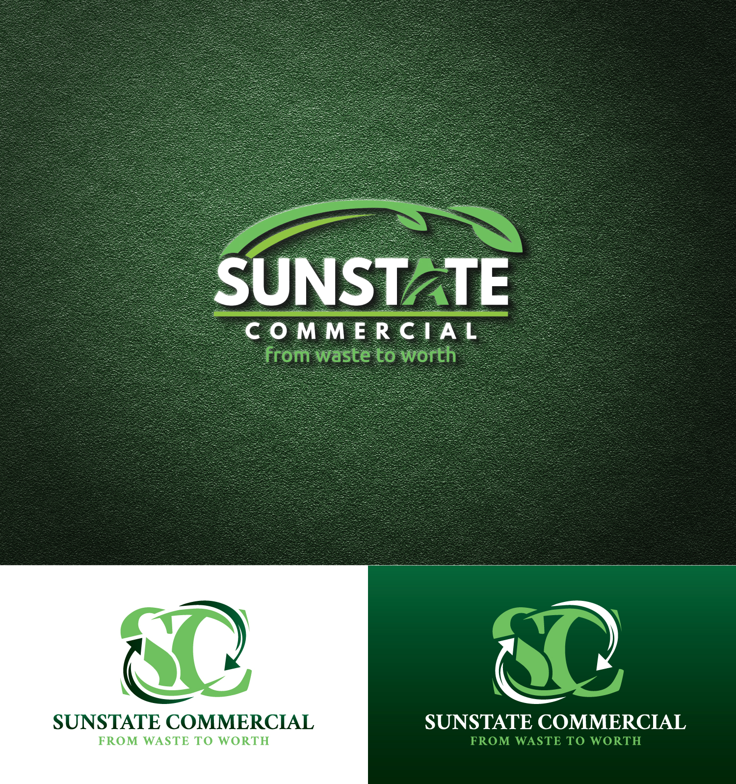 Diseño de Logo por StromDesignHub para Sunstate Commercial | Diseño #36424007