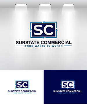 Logo Design by Mi Design1 for Sunstate Commercial | Design: #36424196