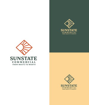 Logo Design by Designzz. for Sunstate Commercial | Design: #36426648