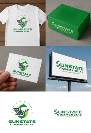 Logo Design by Aaaron for Sunstate Commercial | Design #36455053