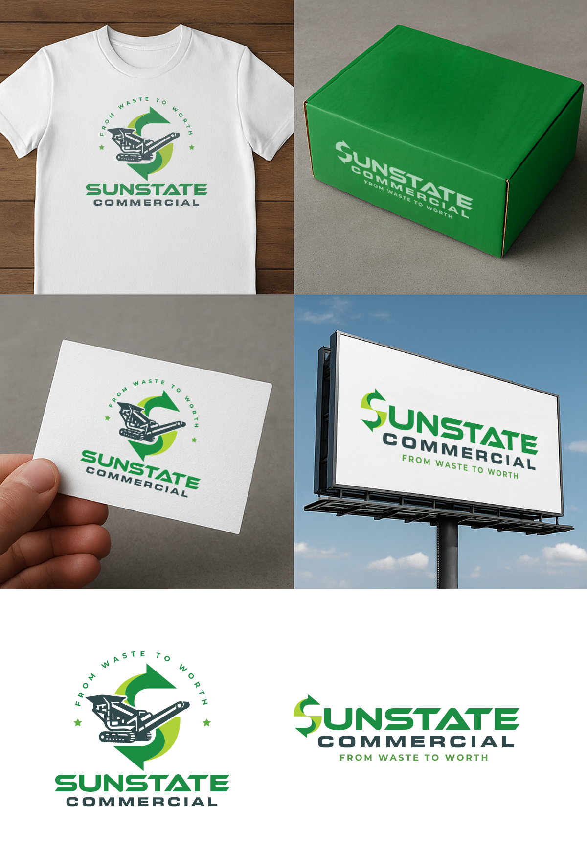 Logo Design by Aaaron for Sunstate Commercial | Design #36458467