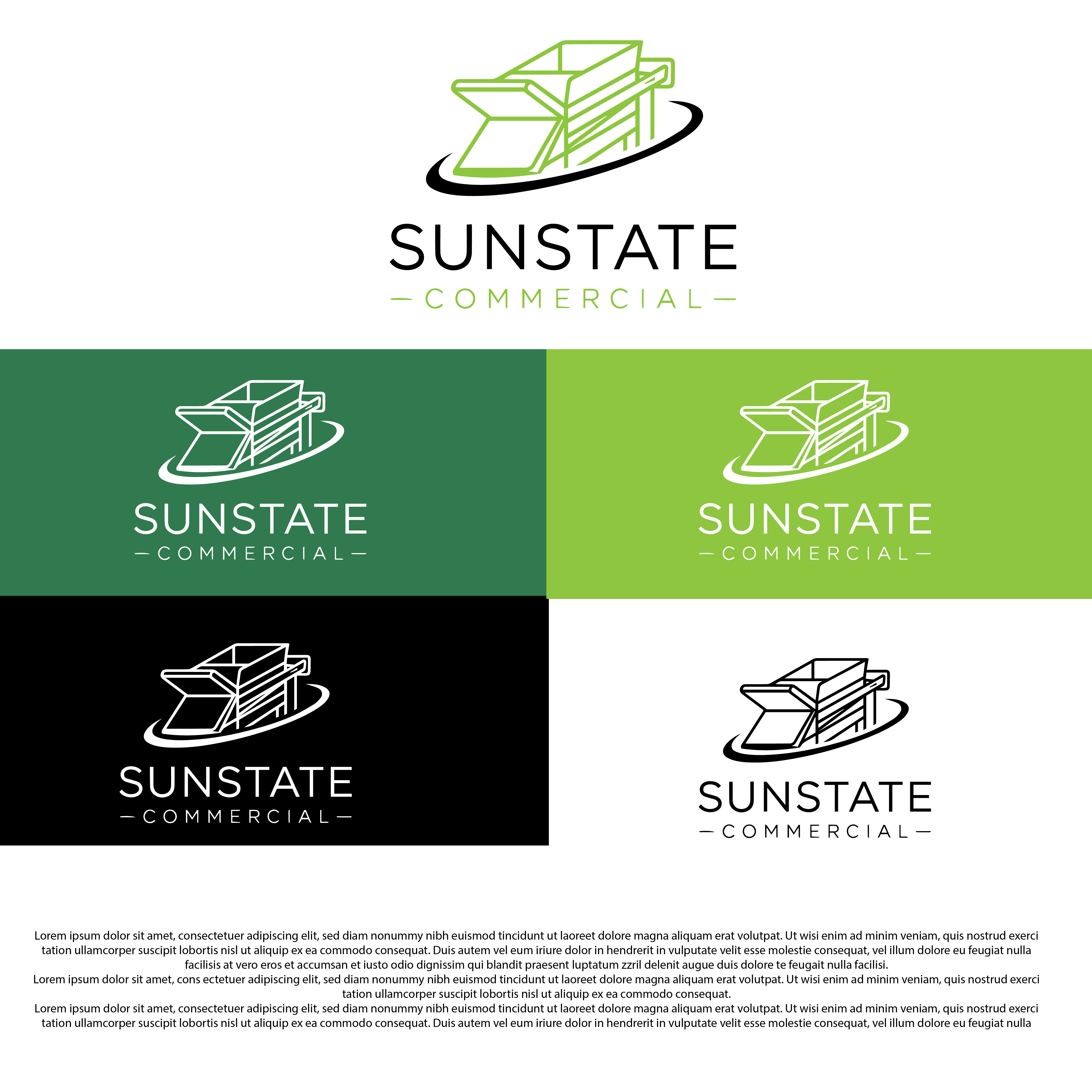 Diseño de Logo por Shariqology para Sunstate Commercial | Diseño #36421683