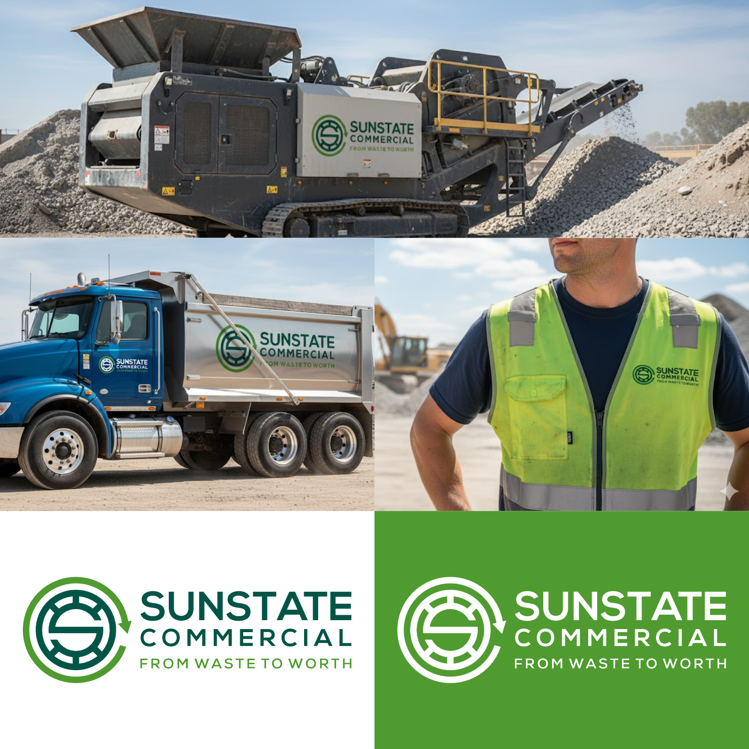 Logo Design by Dalang Design for Sunstate Commercial | Design #36423478