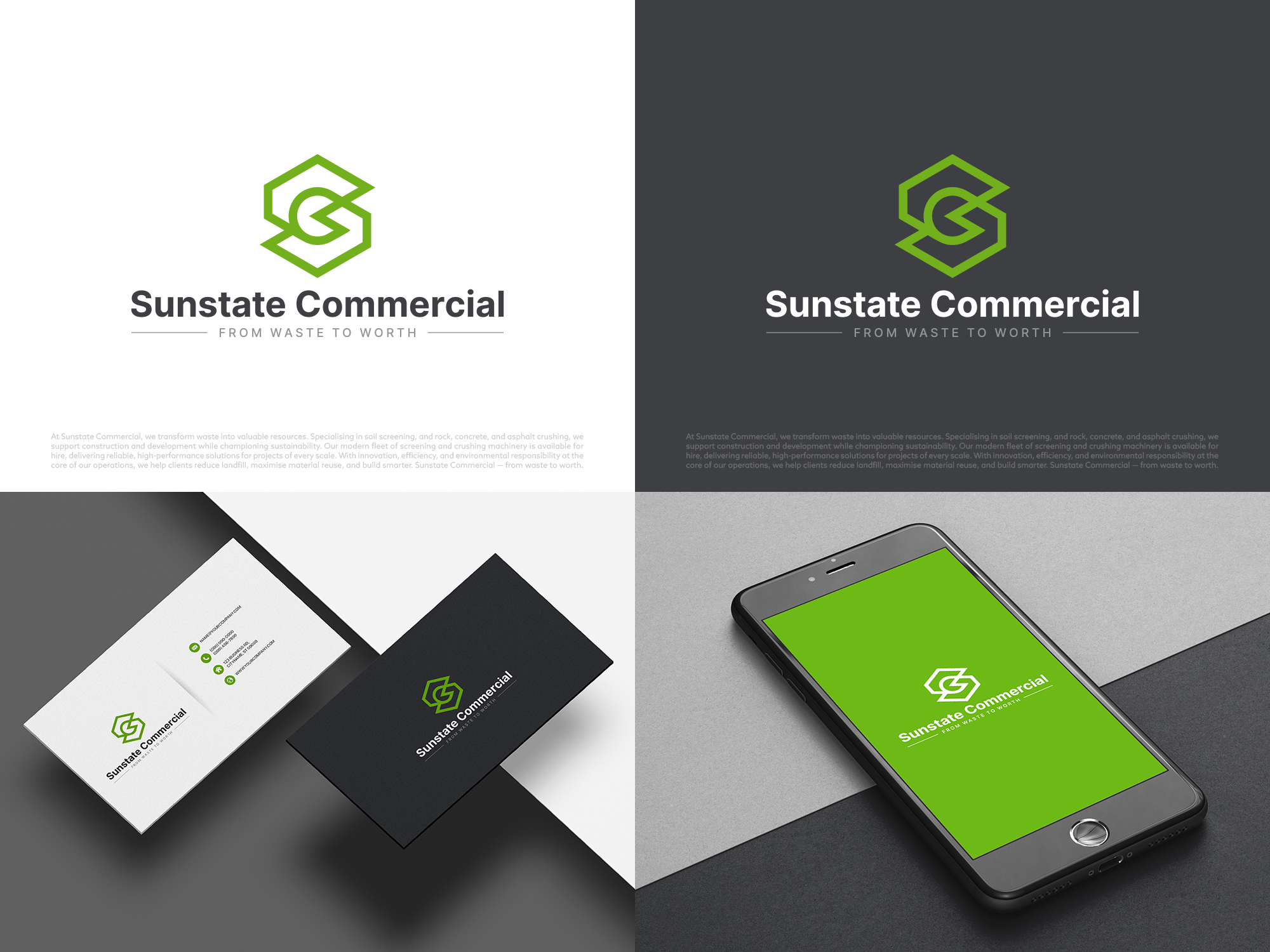 Logo Design by COLOUR CREATIVE for Sunstate Commercial | Design #36457538