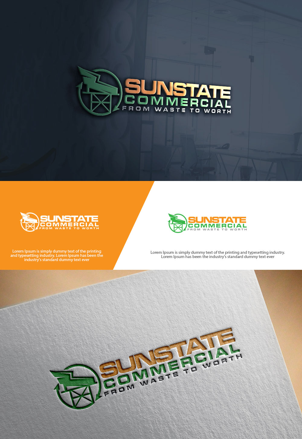 Logo Design by sulemani  creation for Sunstate Commercial | Design #36428907