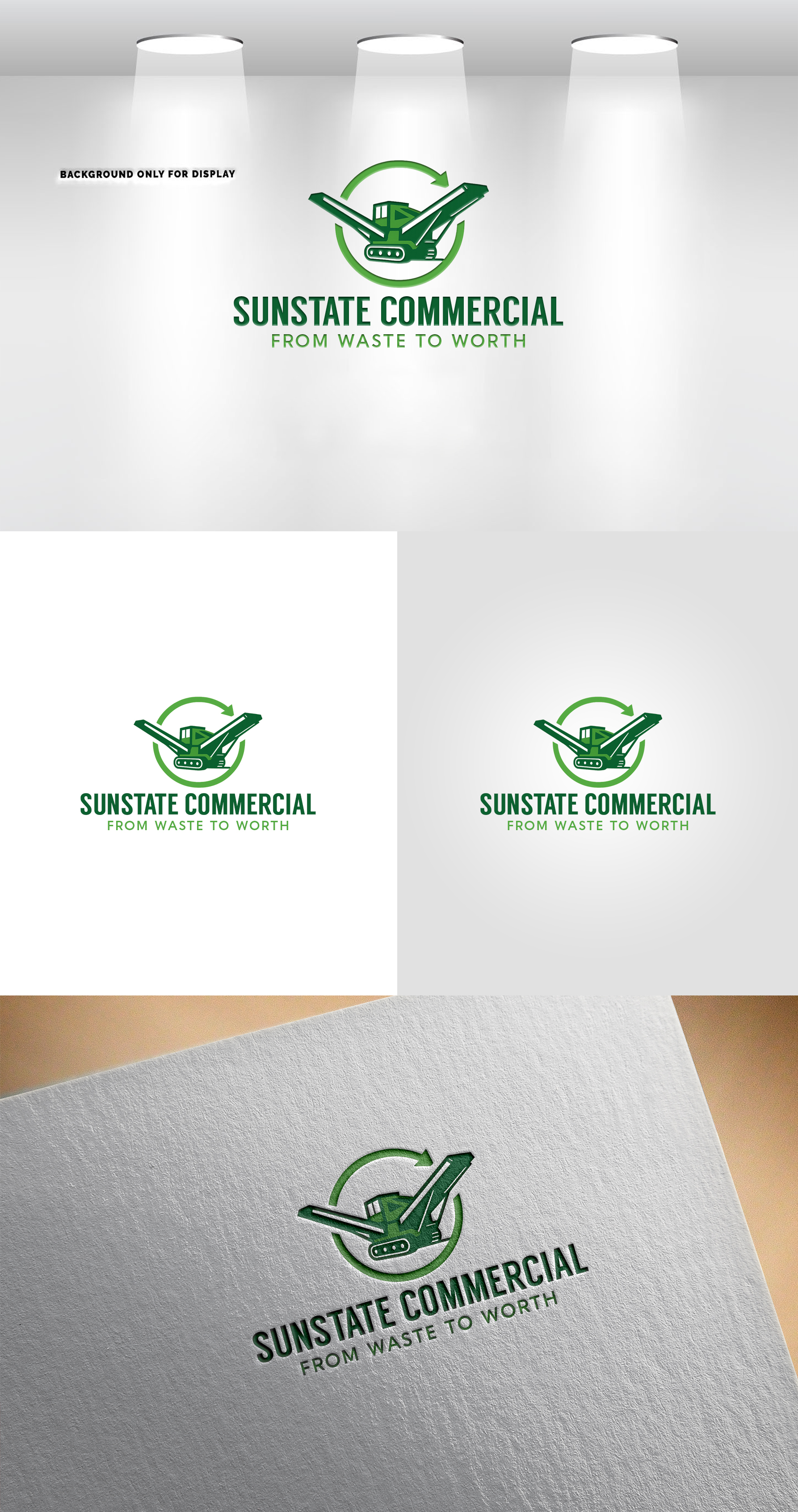 Logo-Design von Rahmina für Sunstate Commercial | Design #36422675