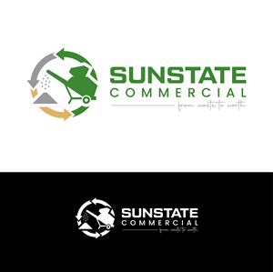 Logo Design by John Mark Arts for Sunstate Commercial | Design: #36421875