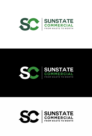 Logo Design by LordRam for Sunstate Commercial | Design: #36421831