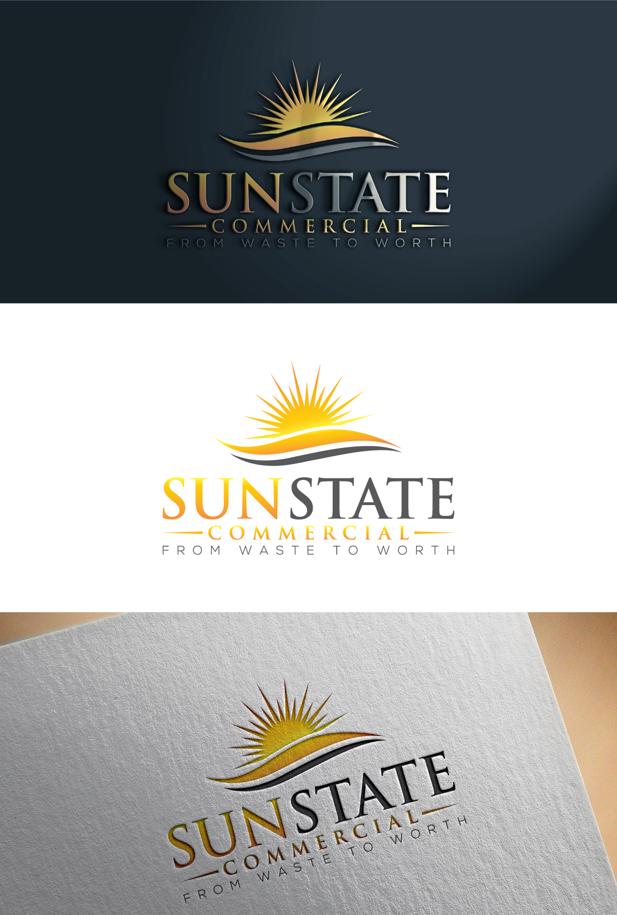 Logo-Design von ariba6269 für Sunstate Commercial | Design #36430292