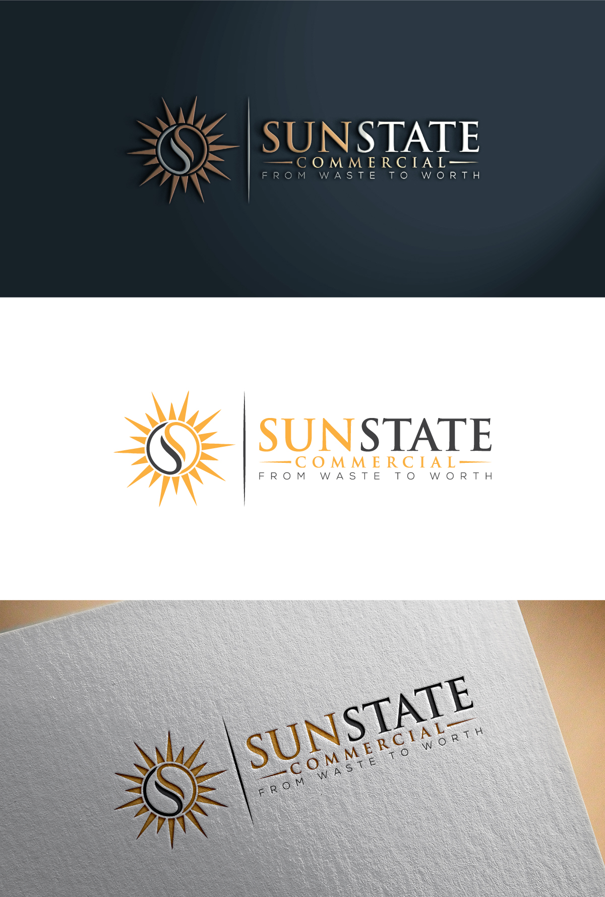 Logo Design by ariba6269 for Sunstate Commercial | Design #36430293