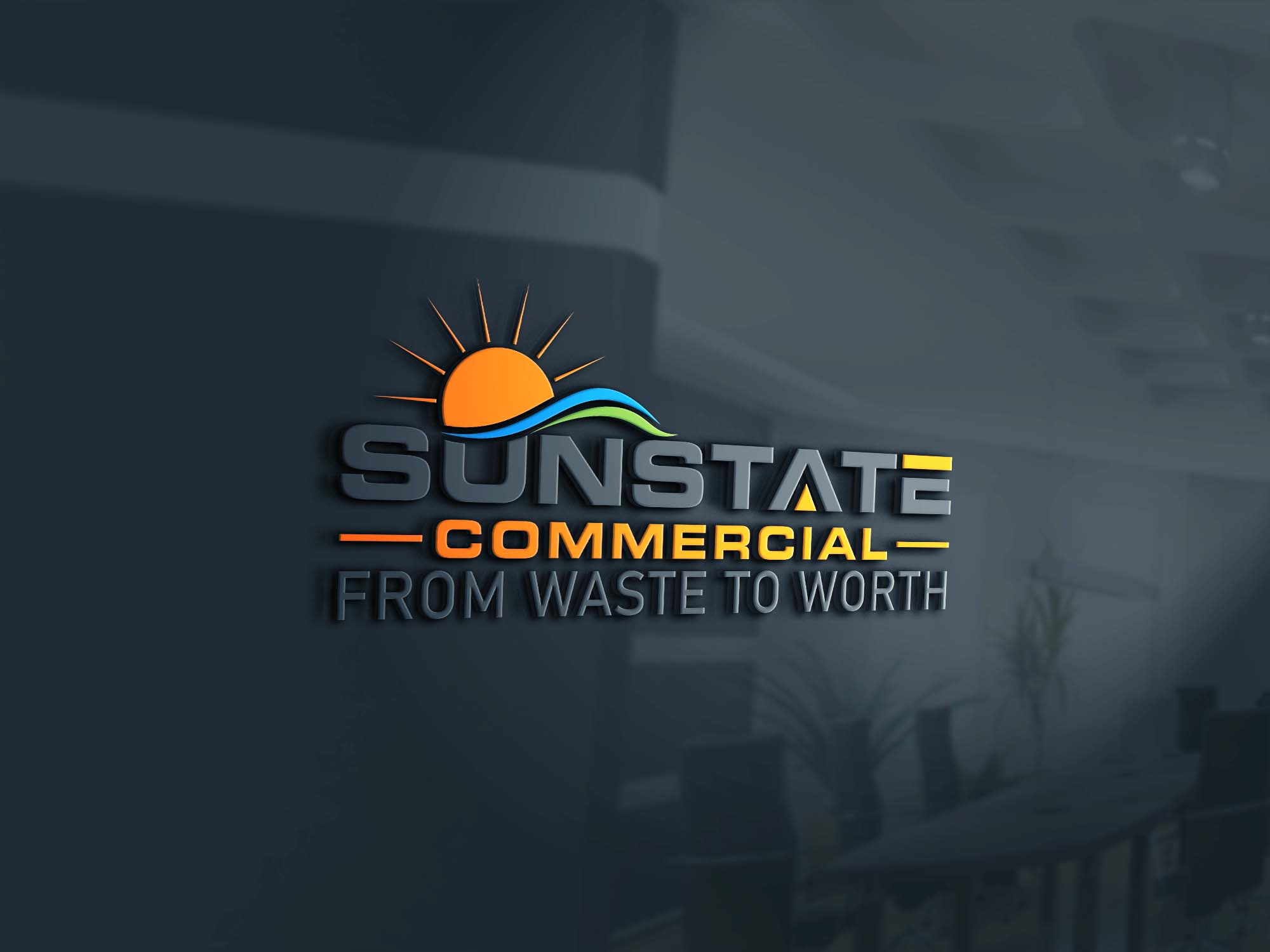Logo Design by HaveTake for Sunstate Commercial | Design #36427668