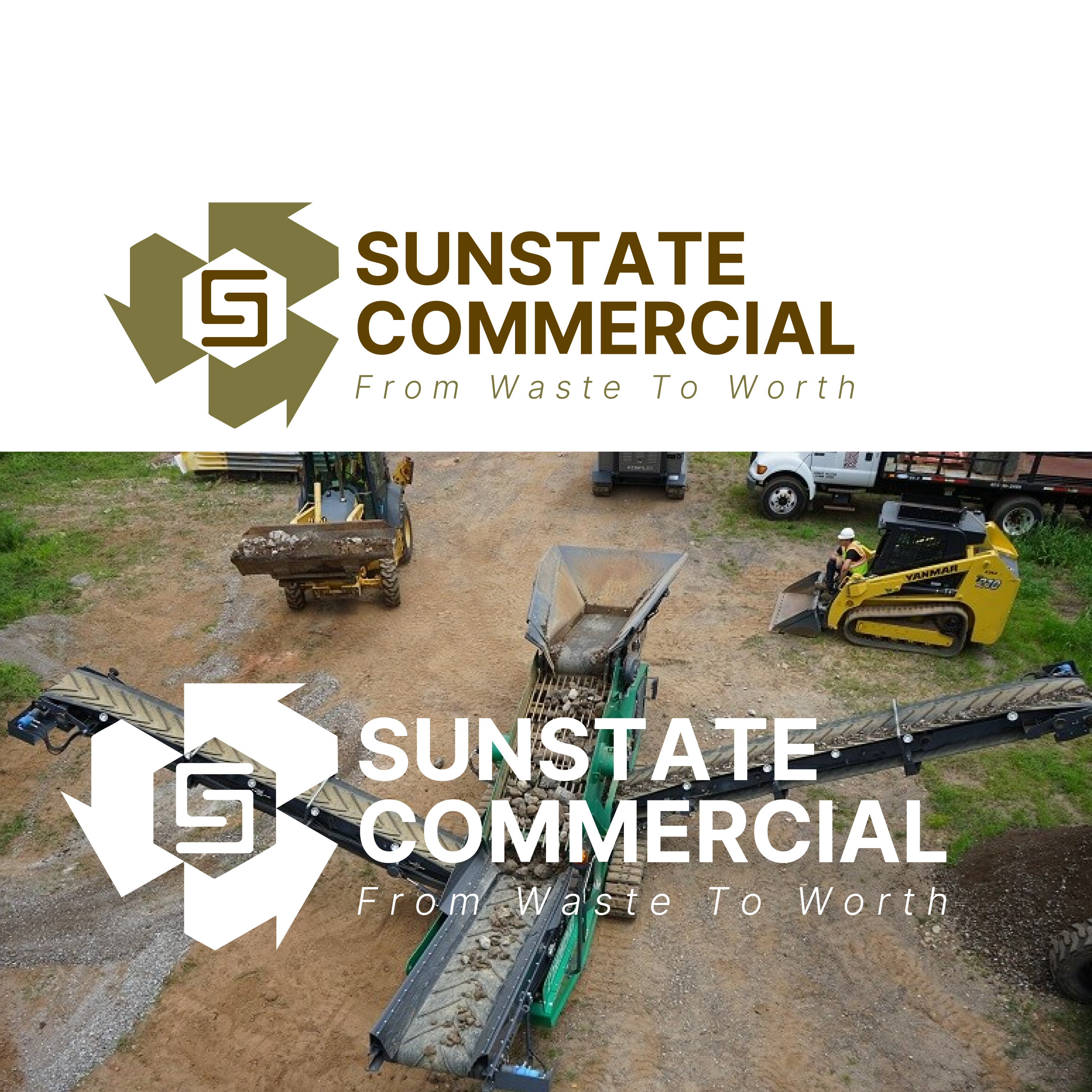 Logo Design by DesignbyR for Sunstate Commercial | Design #36458151