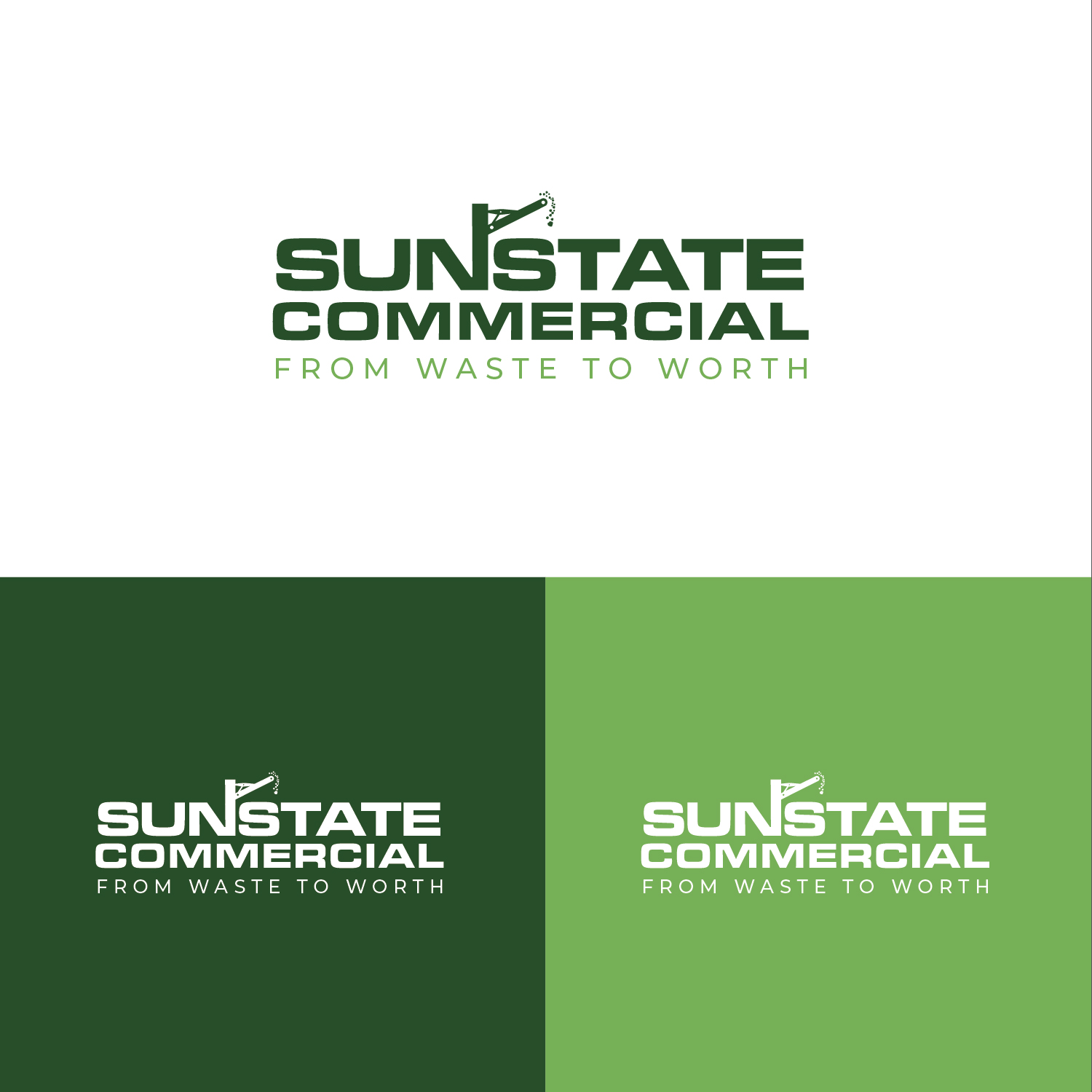 Logo Design by Maxo-Biz for Sunstate Commercial | Design #36429288