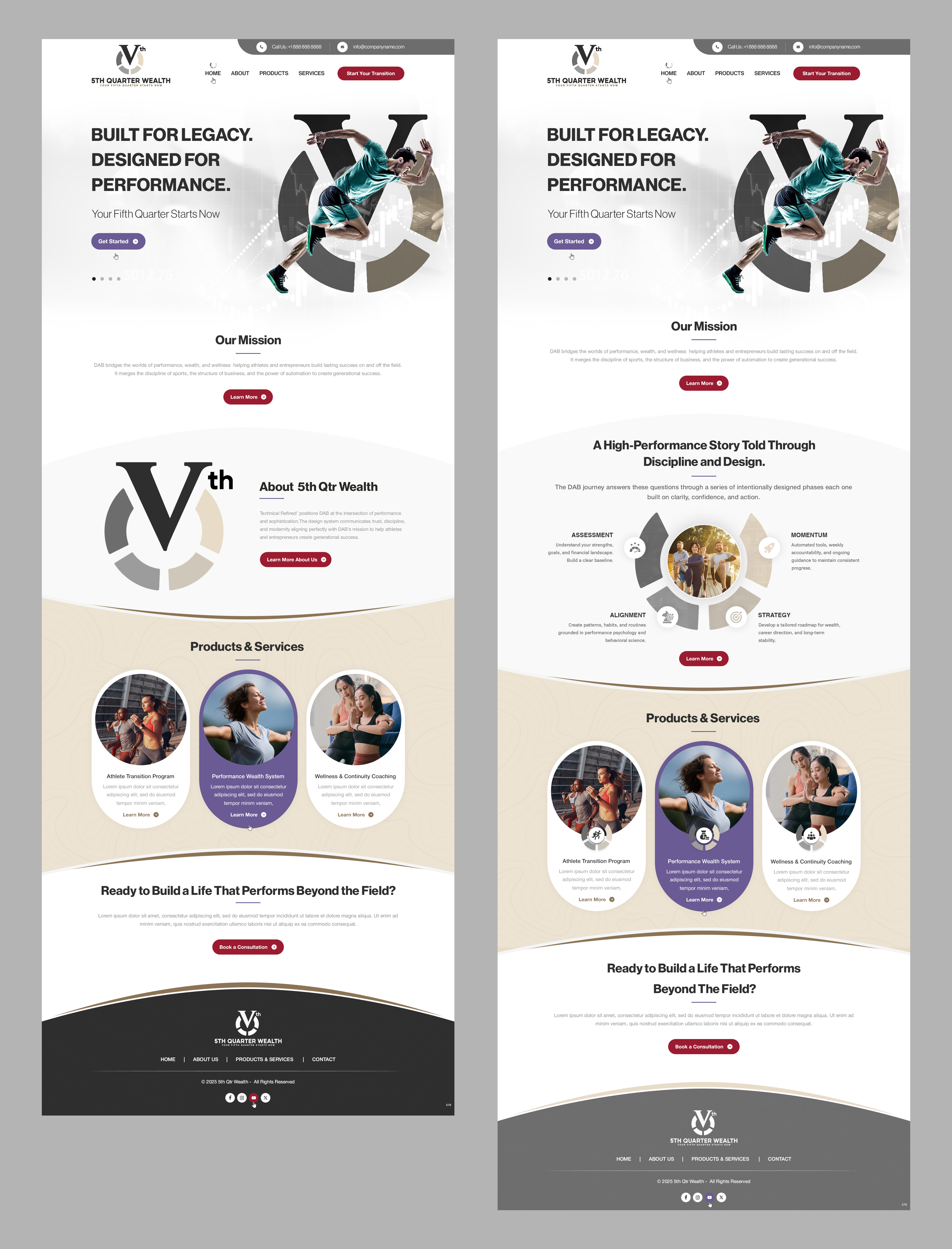 Web Design by pb for this project | Design #36467572
