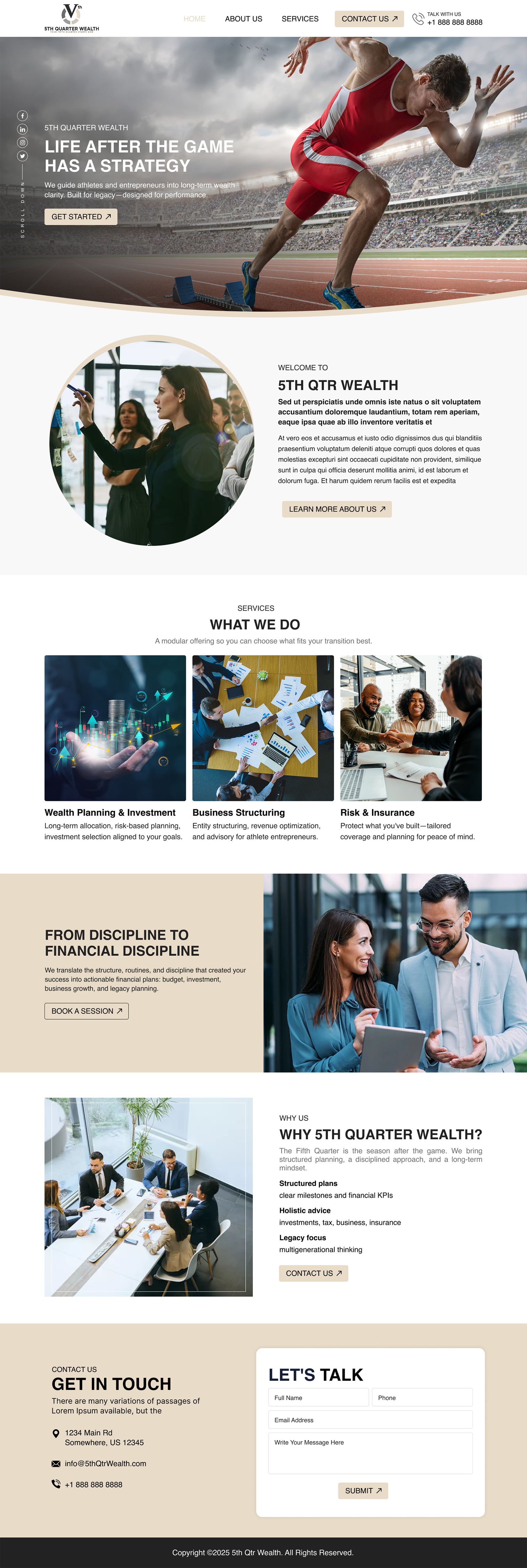 Web-Design von Titan Eagle für dieses Projekt | Design #36423309