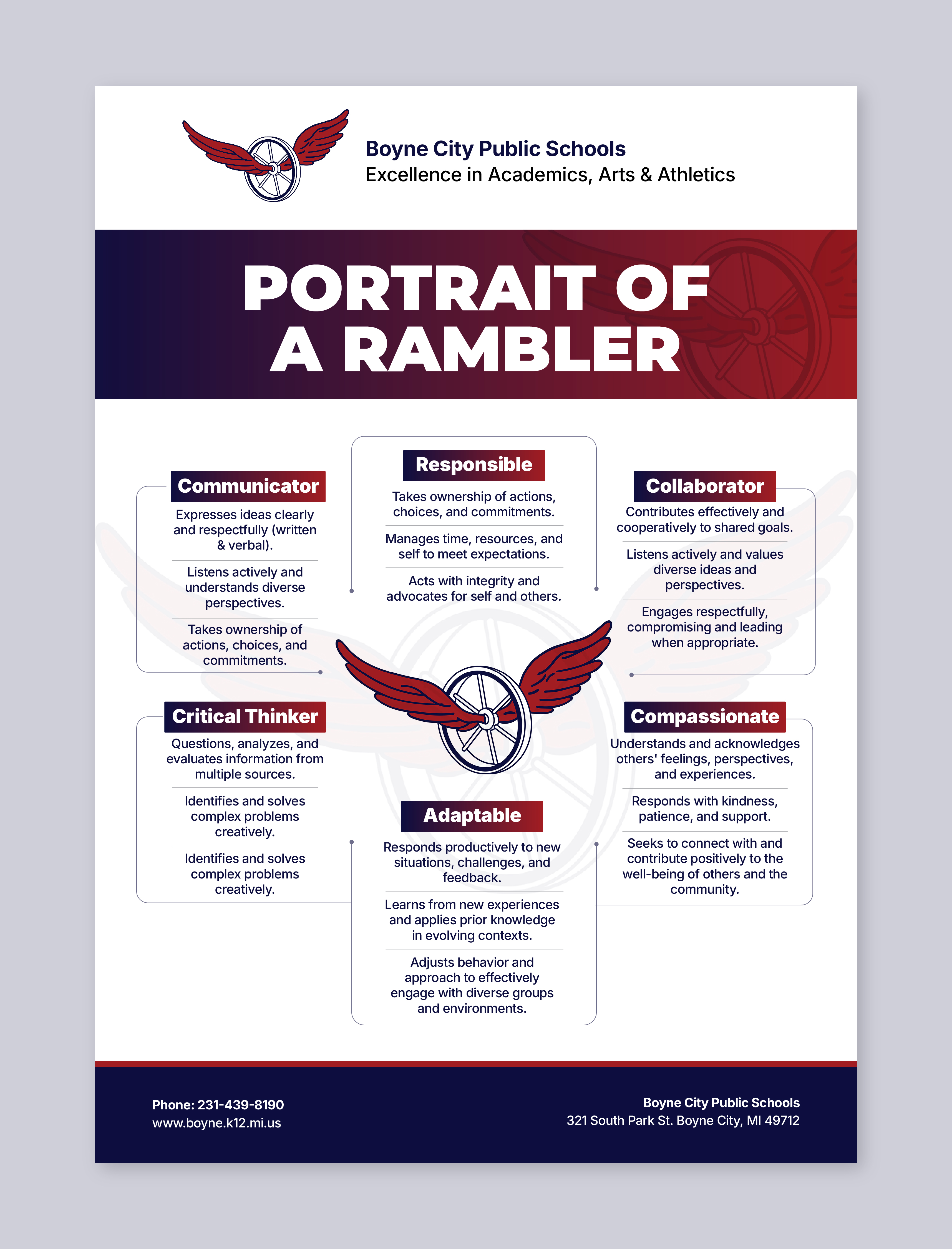 Flyer Design by CRE.TIVE for Boyne City Public Schools | Design #36423955