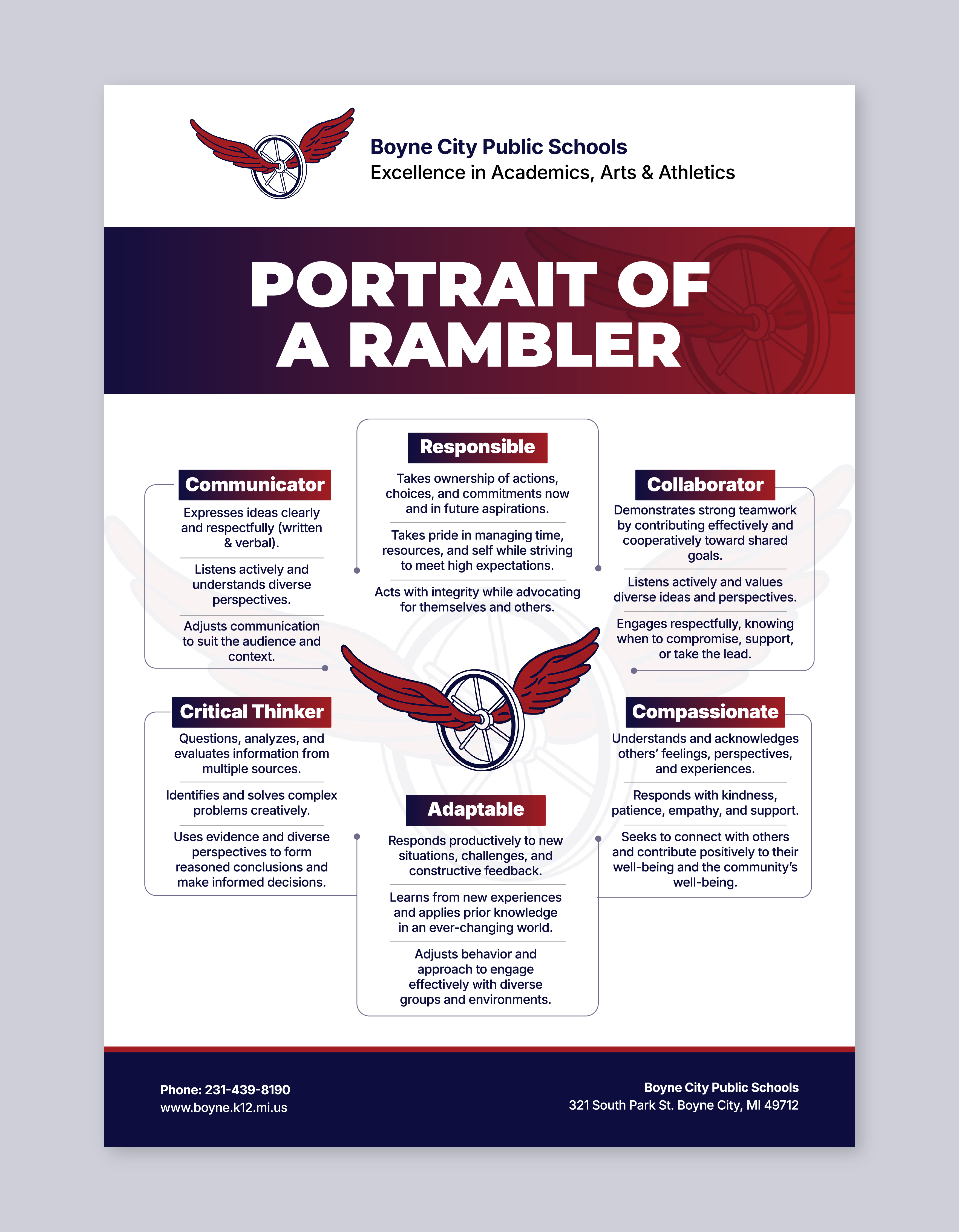 Flyer Design by CRE.TIVE for Boyne City Public Schools | Design #36446942