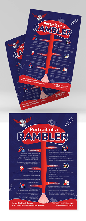 Flyer Design by TAMZ for Boyne City Public Schools | Design: #36423300