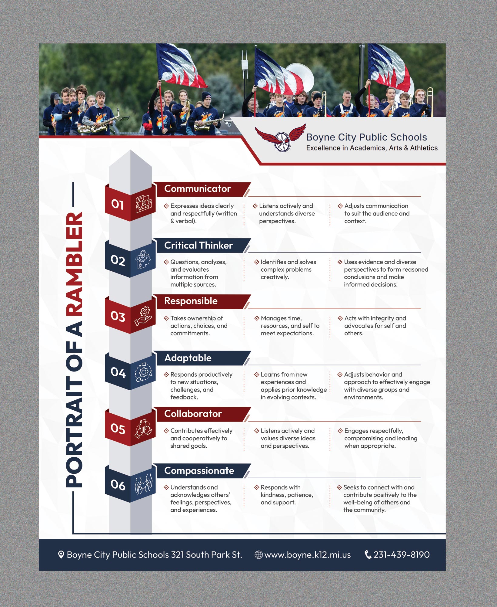 Flyer Design by Stan$oul for Boyne City Public Schools | Design #36420797